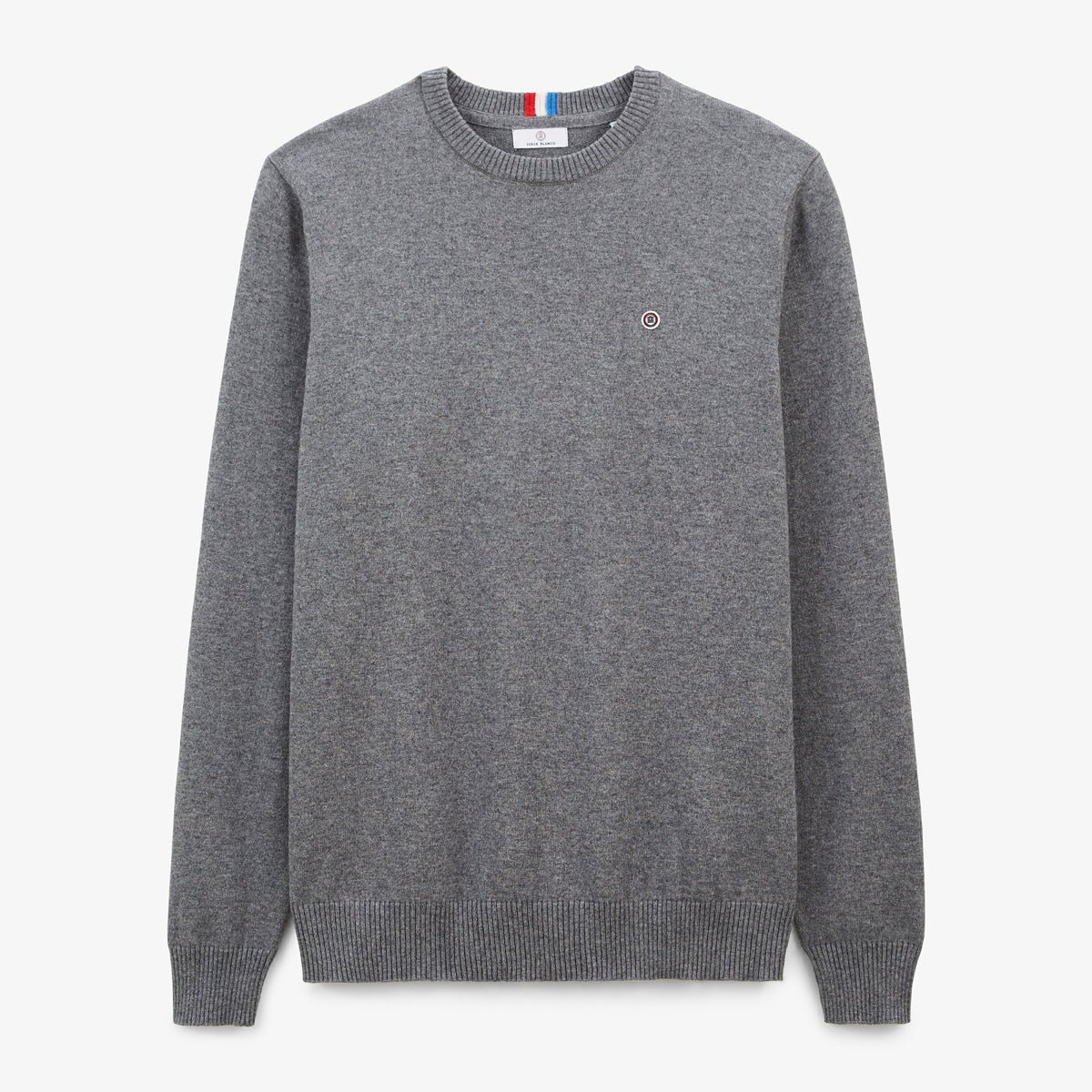 High-neck sweater SERGE BLANCO Grey