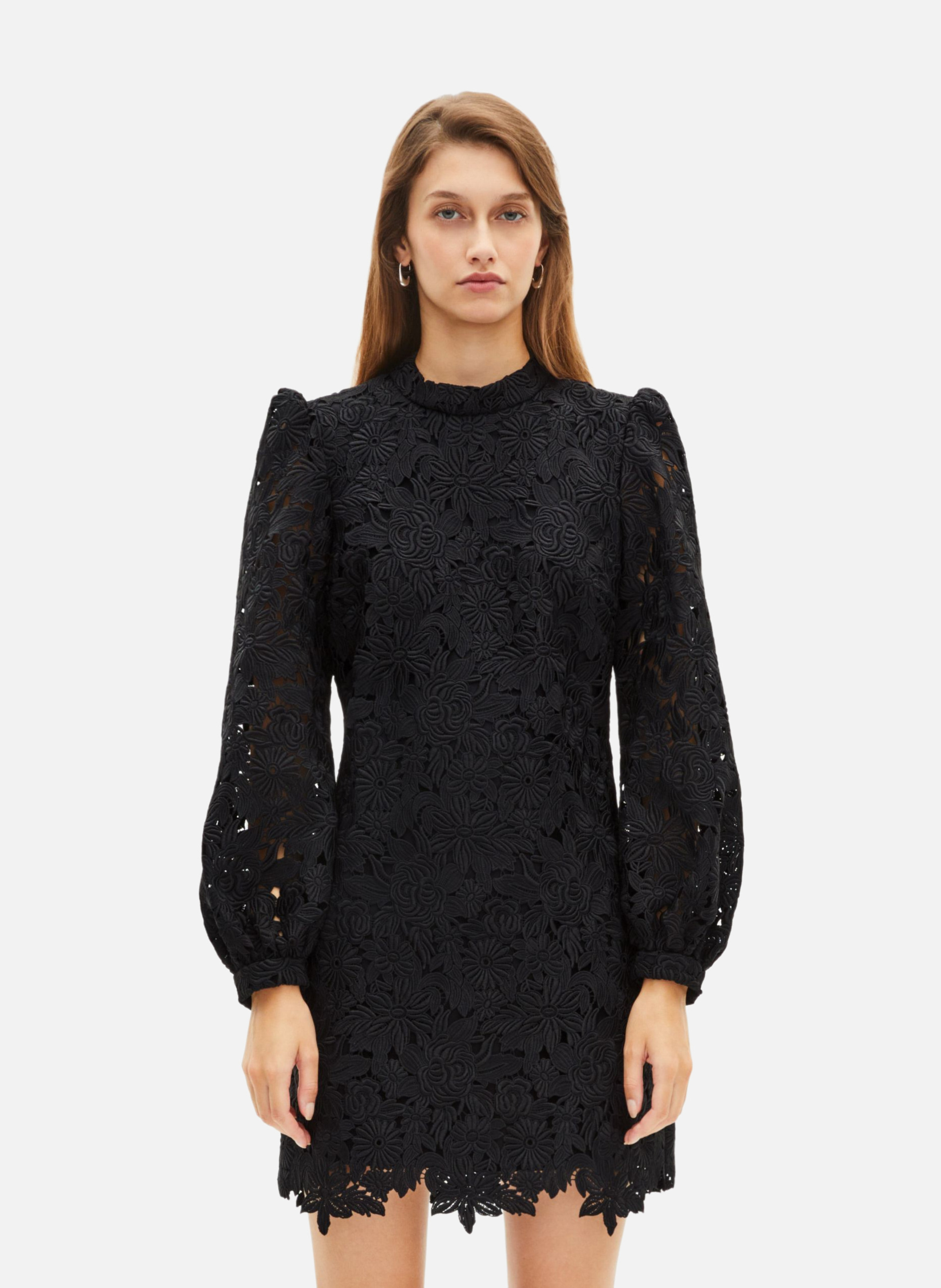 Lace dress THE KOOPLES Black