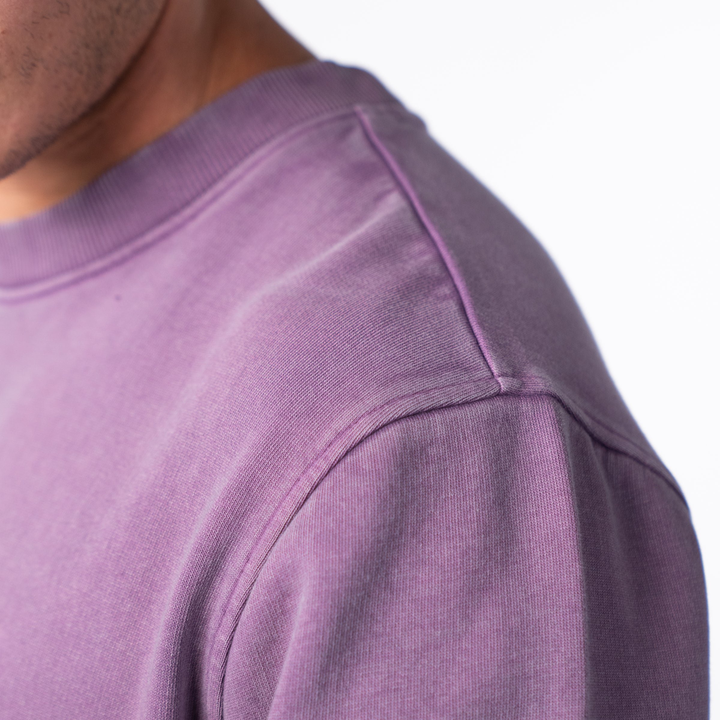 Organic cotton winter sweatshirt BILLYBELT Purple