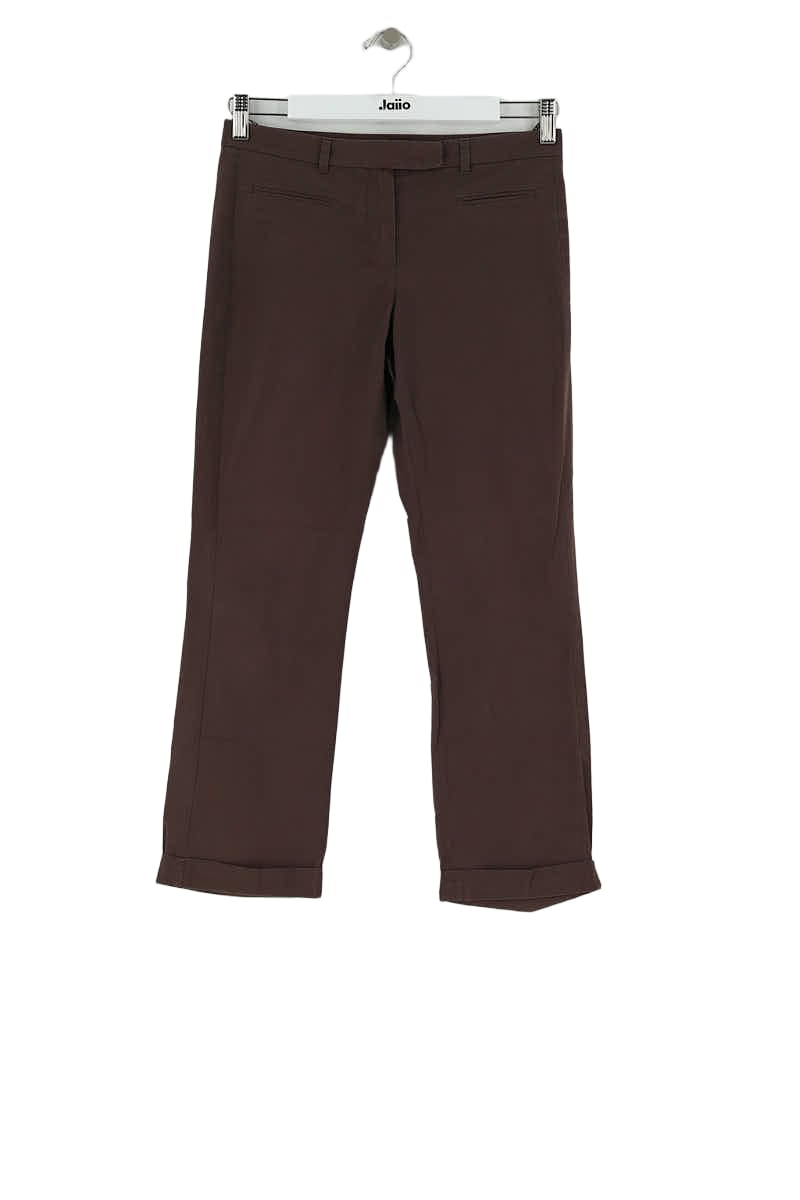Carrot trousers MAX MARA - Seconde Main Brown
