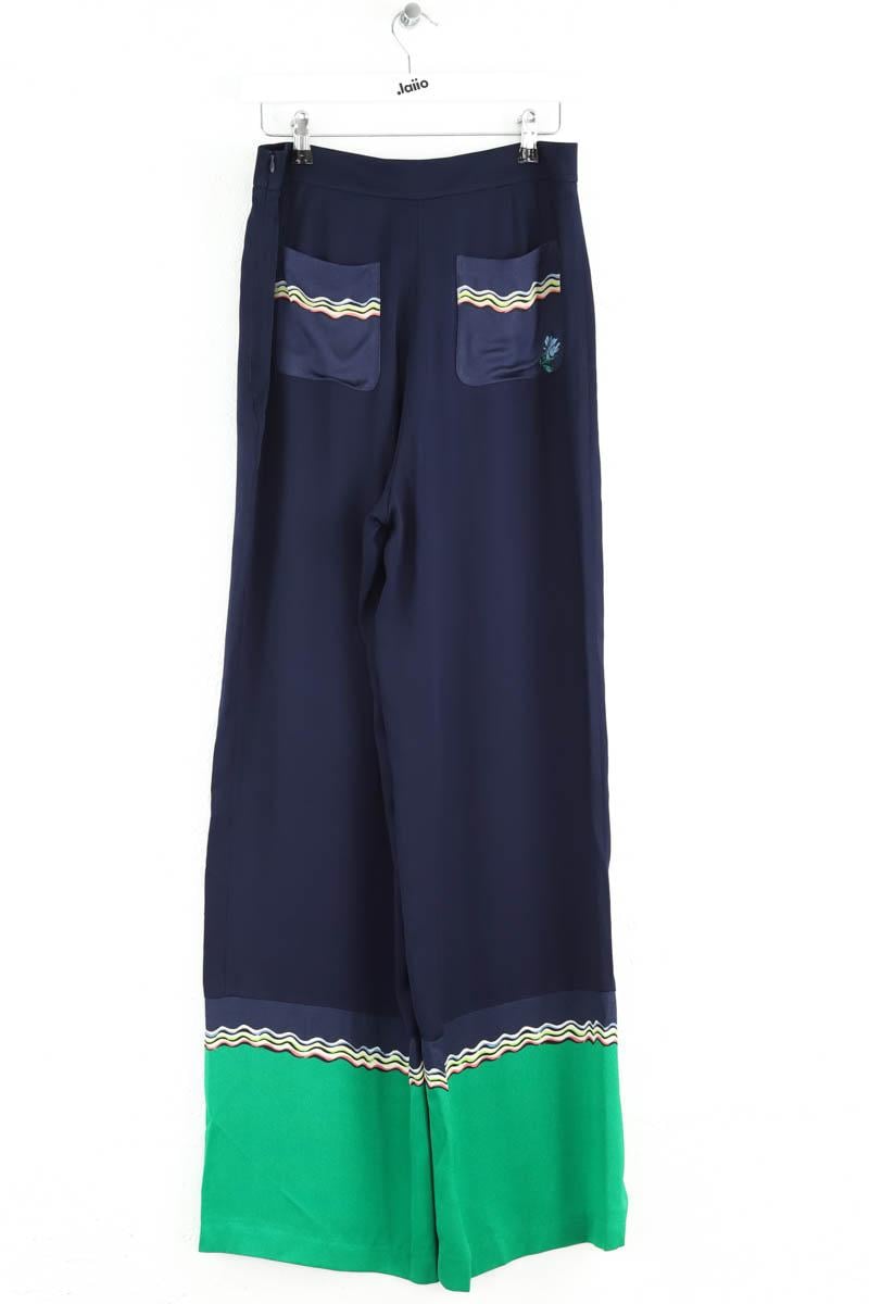 Wide trousers LK BENNETT - Seconde Main Blue