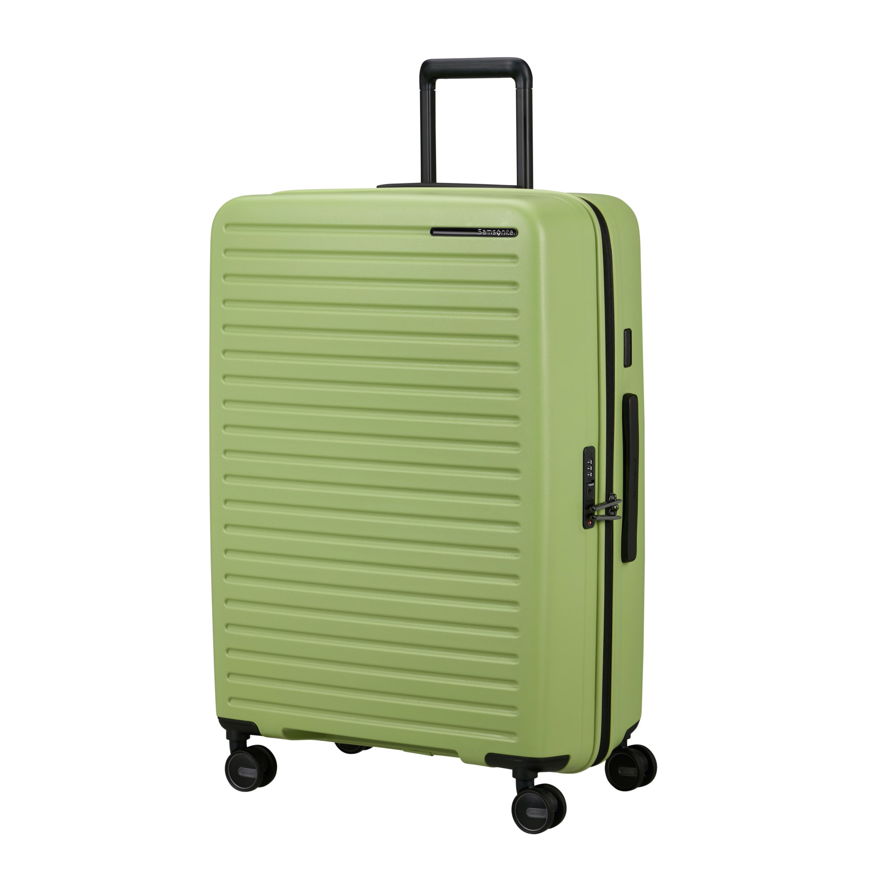 Restackd 4-Wheel Large Suitcase SAMSONITE Green