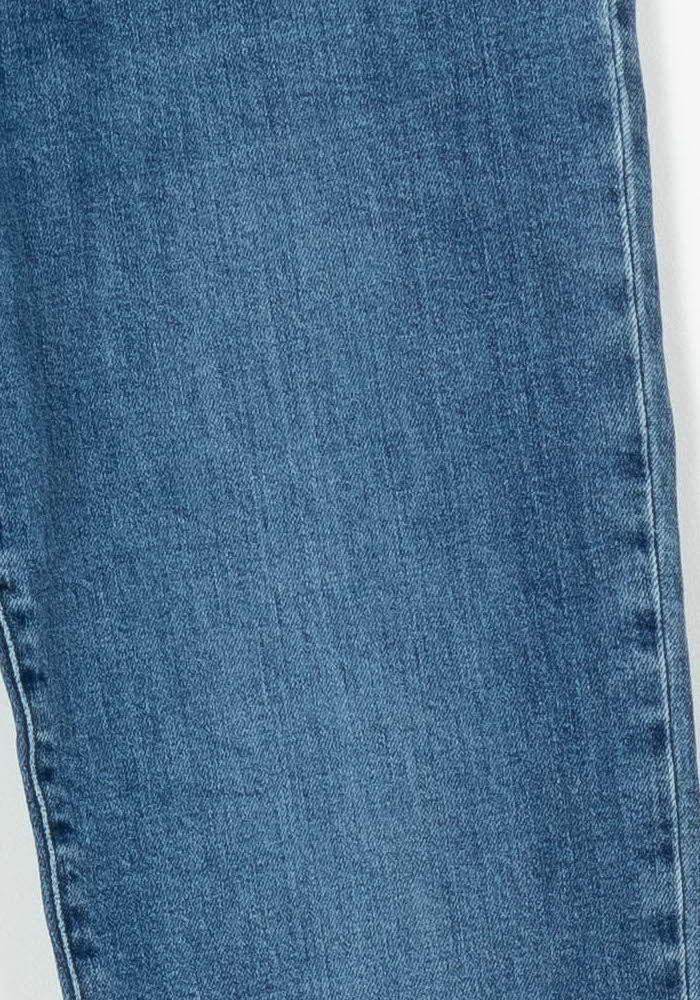 Cropped slim jeans with studs COMPTOIR DES COTONNIERS - Seconde main Blue