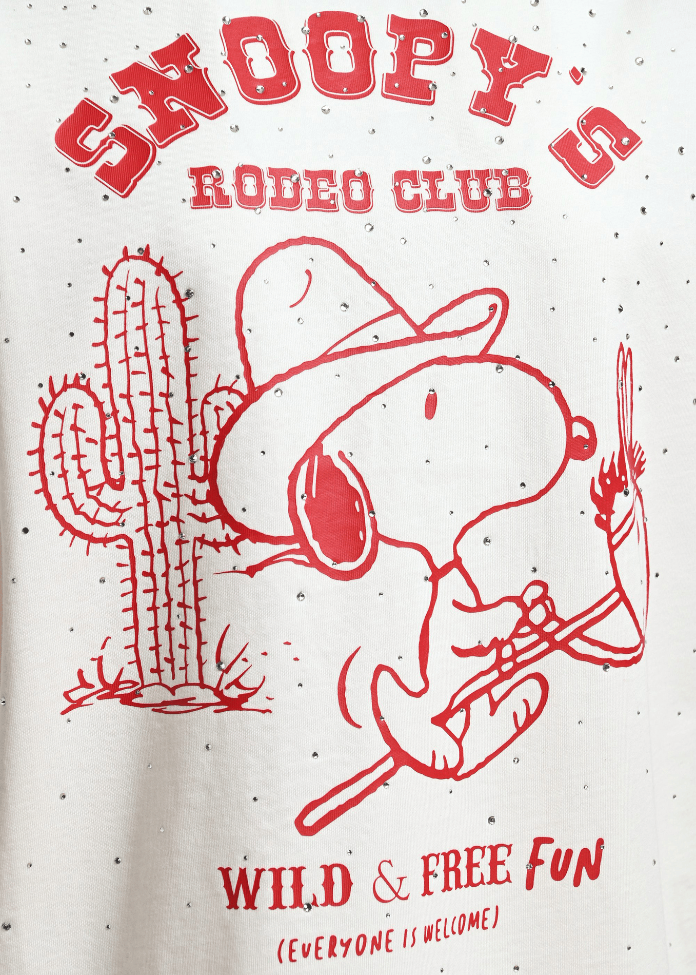 Round-neck printed T-shirt ESSENTIEL ANTWERP White