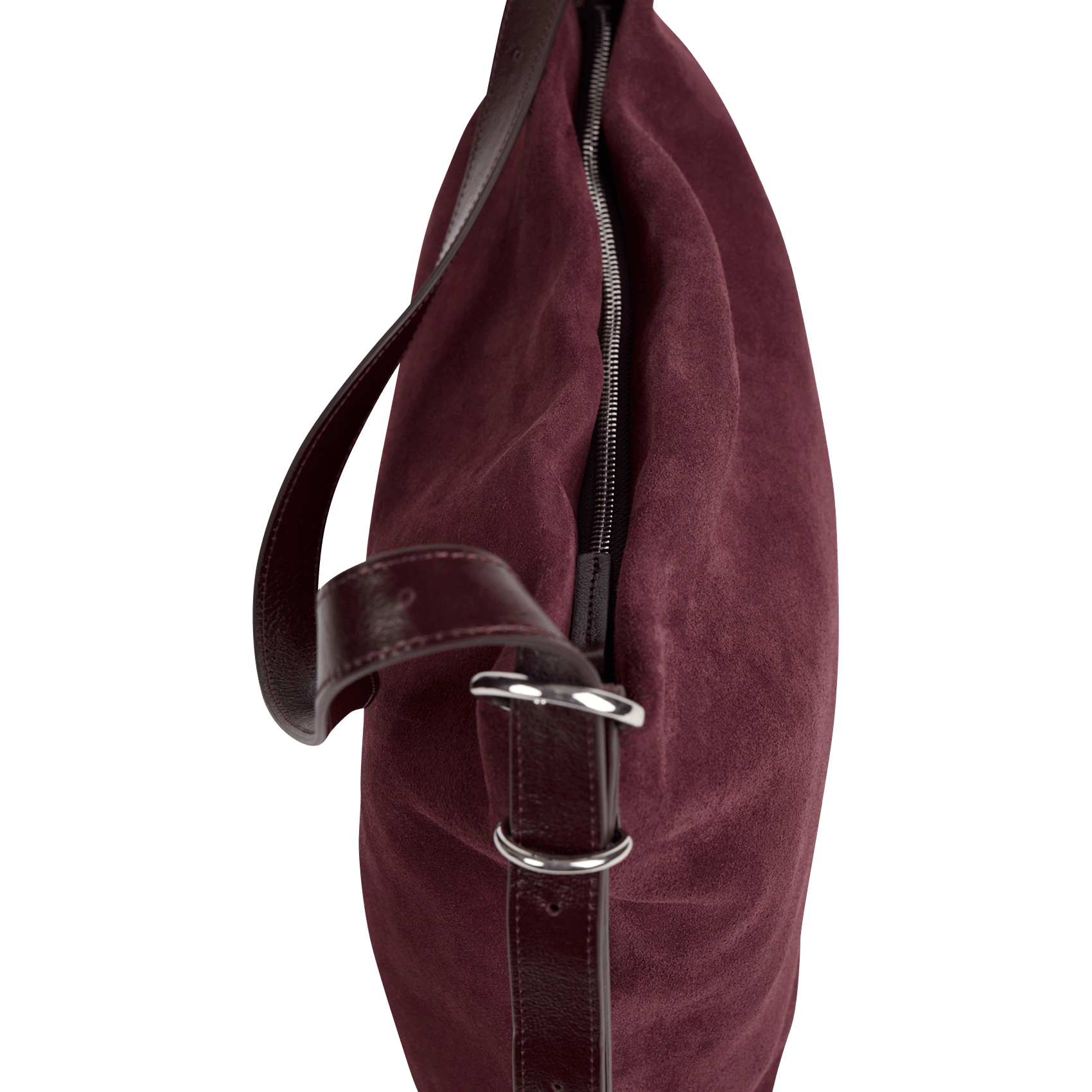 Sac hobo en cuir NAT & NIN Violet