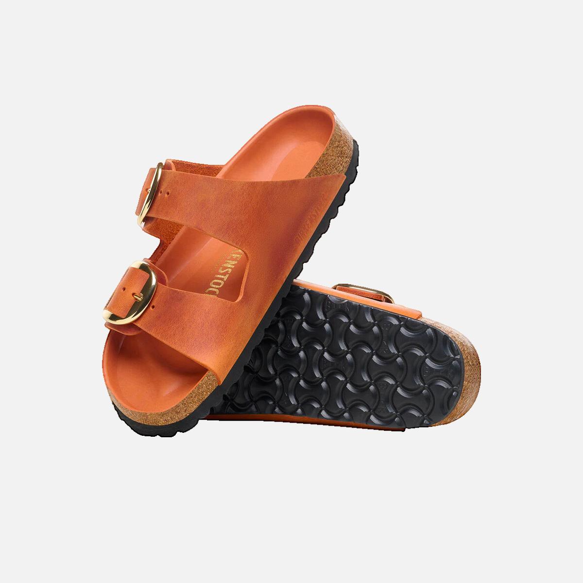 Arizona flat sandals BIRKENSTOCK Orange