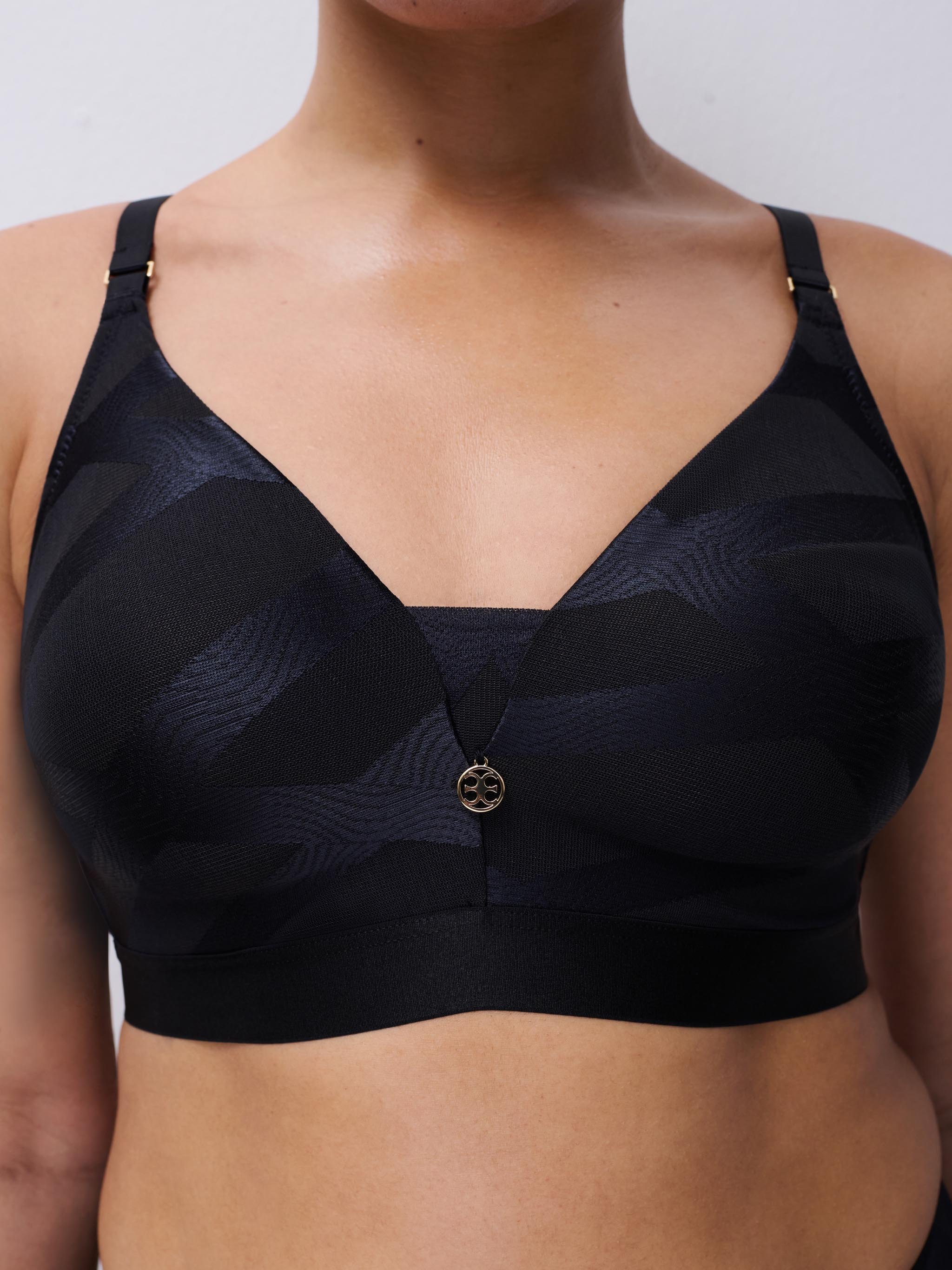 Non-wired support bra | Black CHANTELLE Women