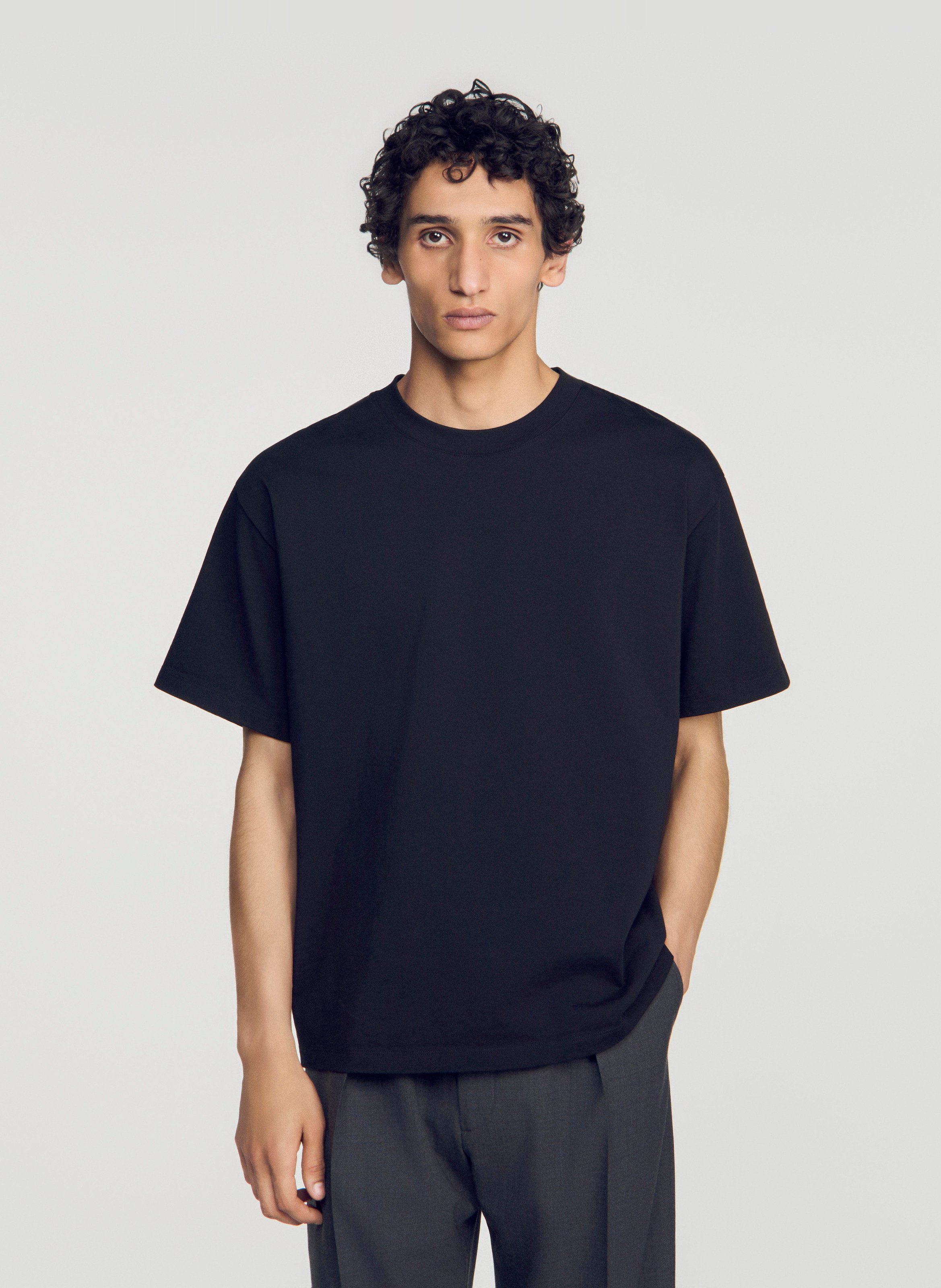 Effen recht T-shirt SANDRO