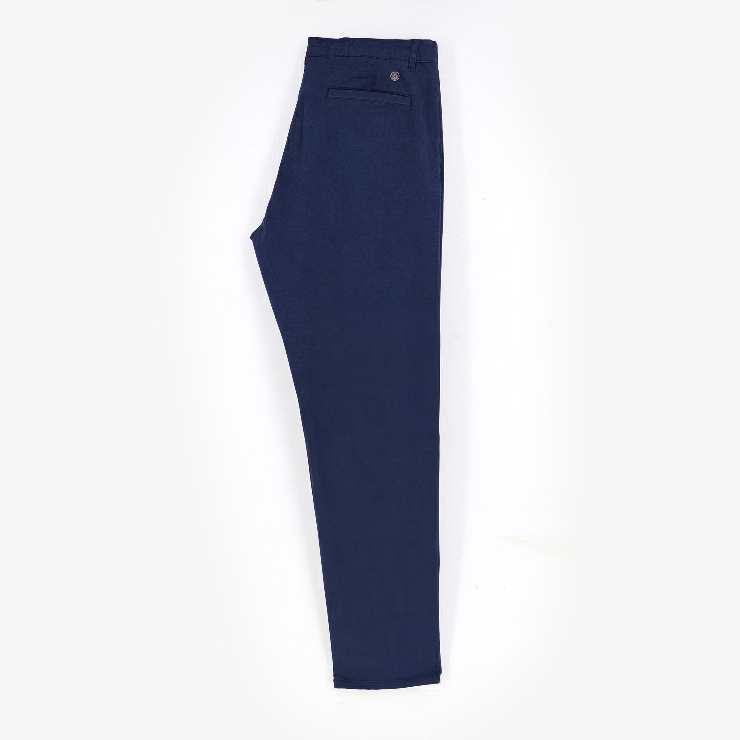 Chino confort taille élastiquée SERGE BLANCO Bleu