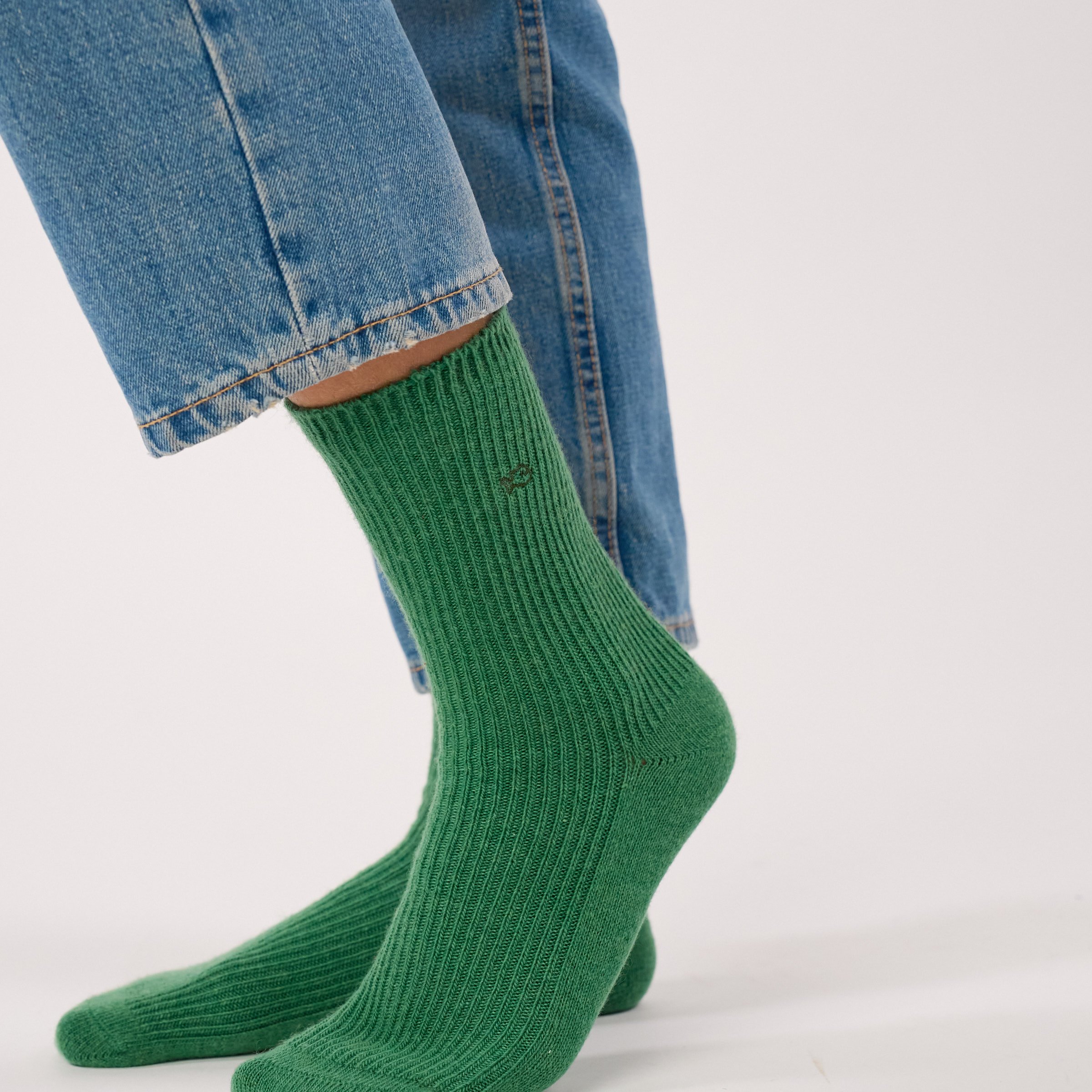 Wool socks BILLYBELT Green