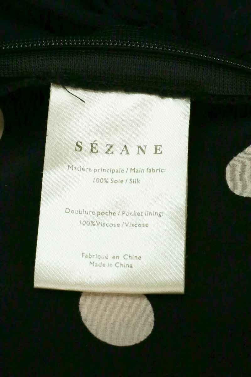 Straight-leg pants SEZANE - Seconde main Black