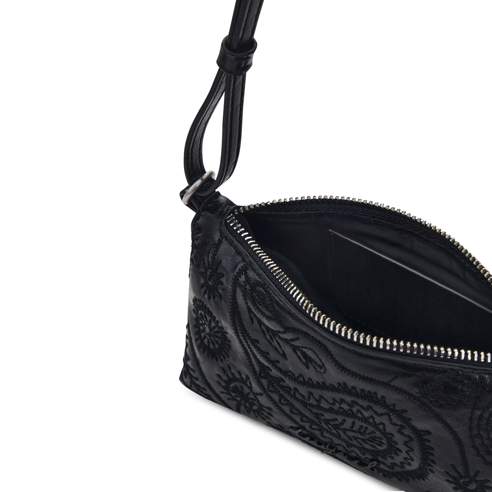 Sac épaule brodé DESIGUAL Noir