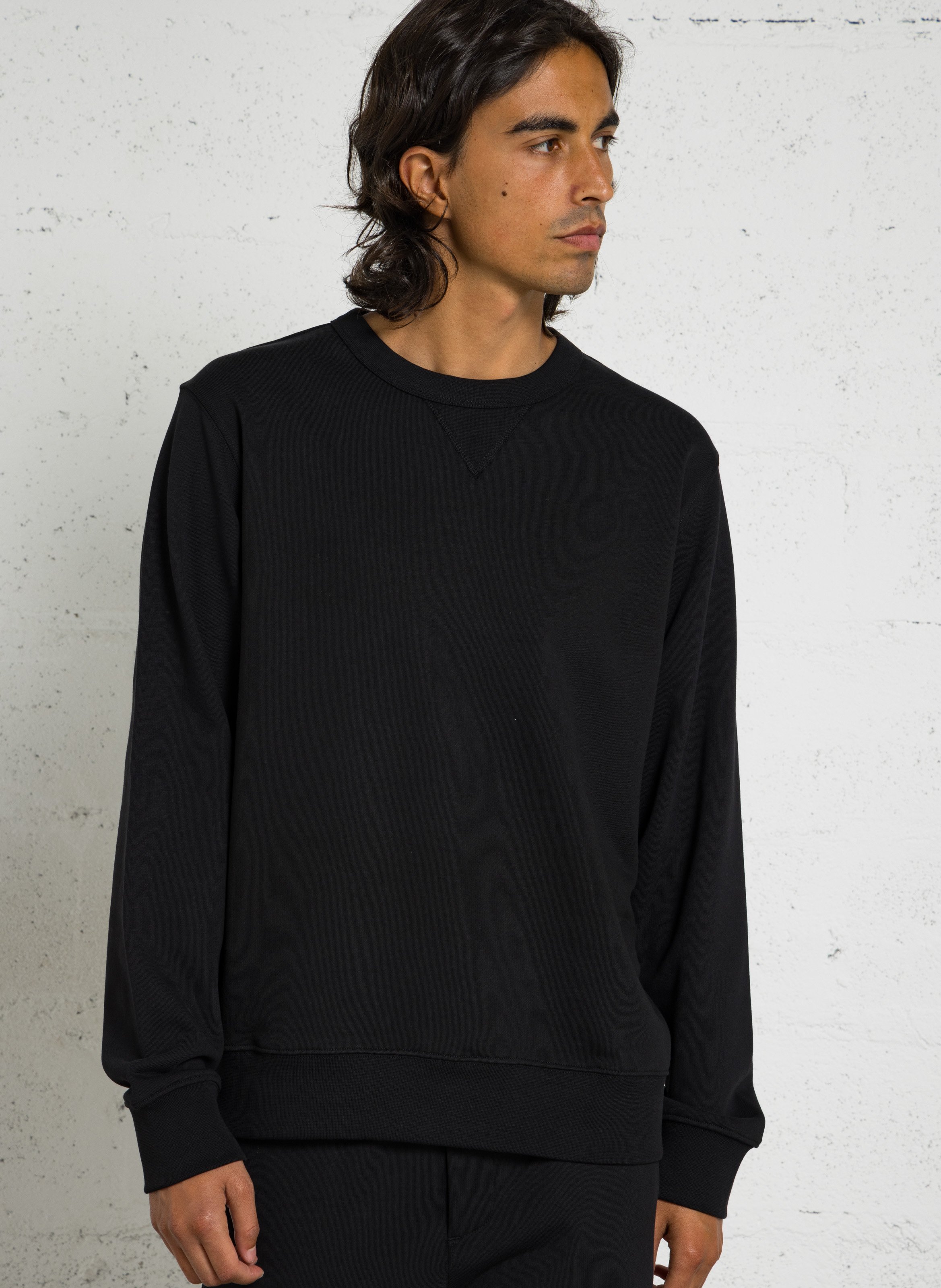 Baumwoll-Sweater mit Rundhalsausschnitt AU PRINTEMPS PARIS