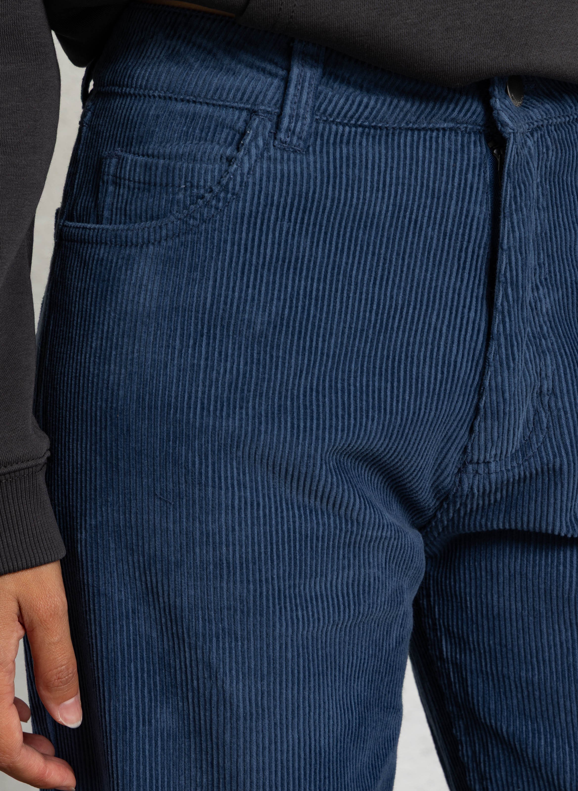 Joggingbroek van katoenen corduroy BILLABONG Blauw