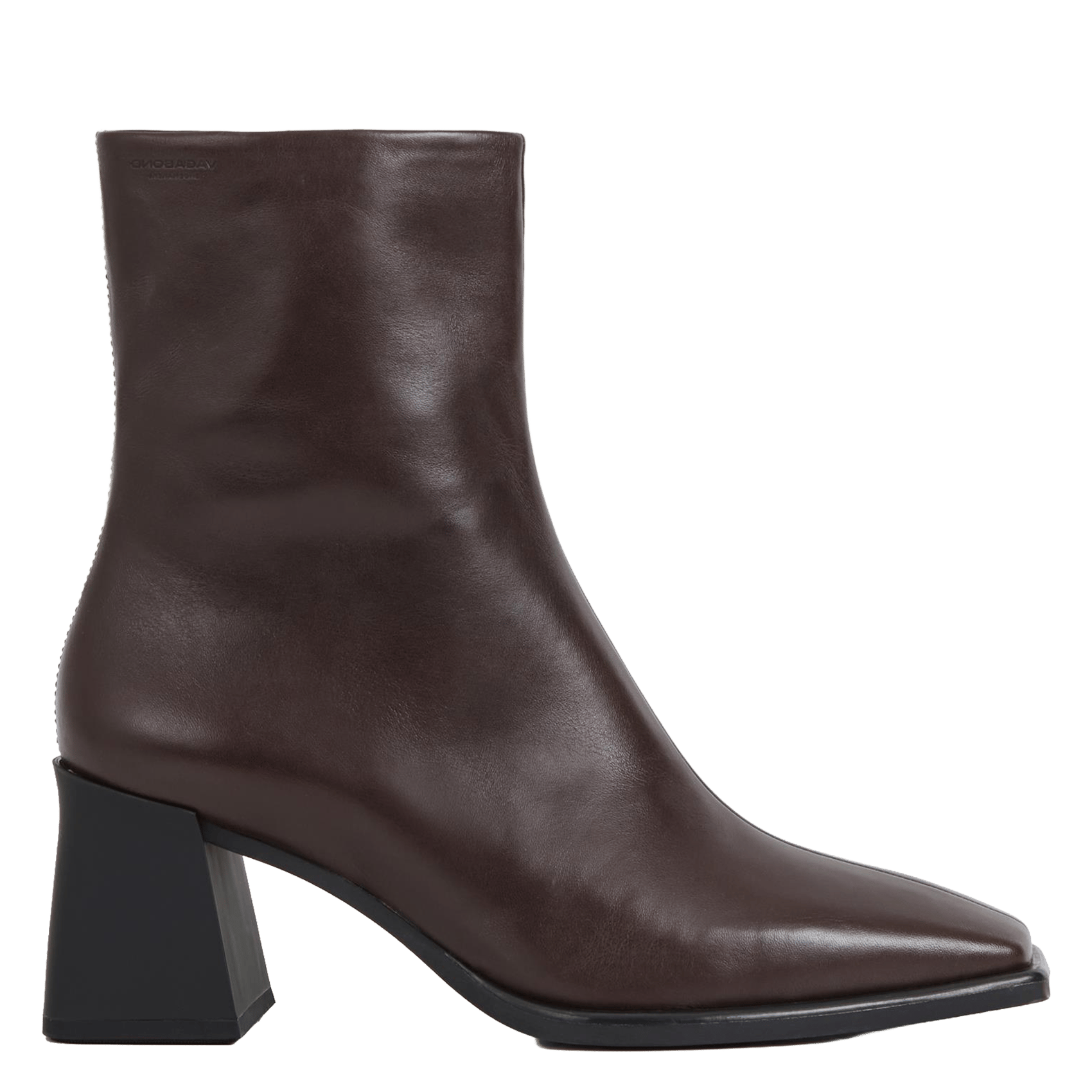 Patent leather ankle boots VAGABOND Brown