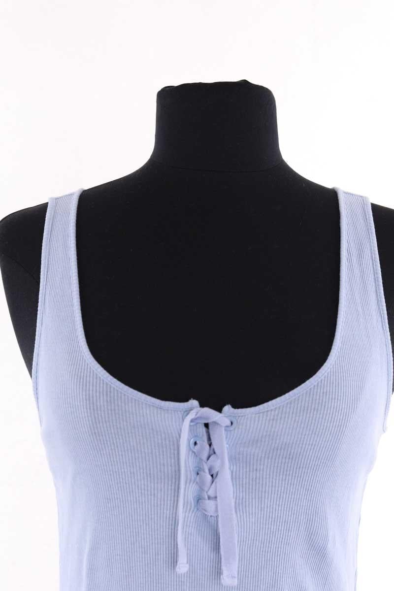 Azawood sleeveless top SEZANE - Seconde main Blue