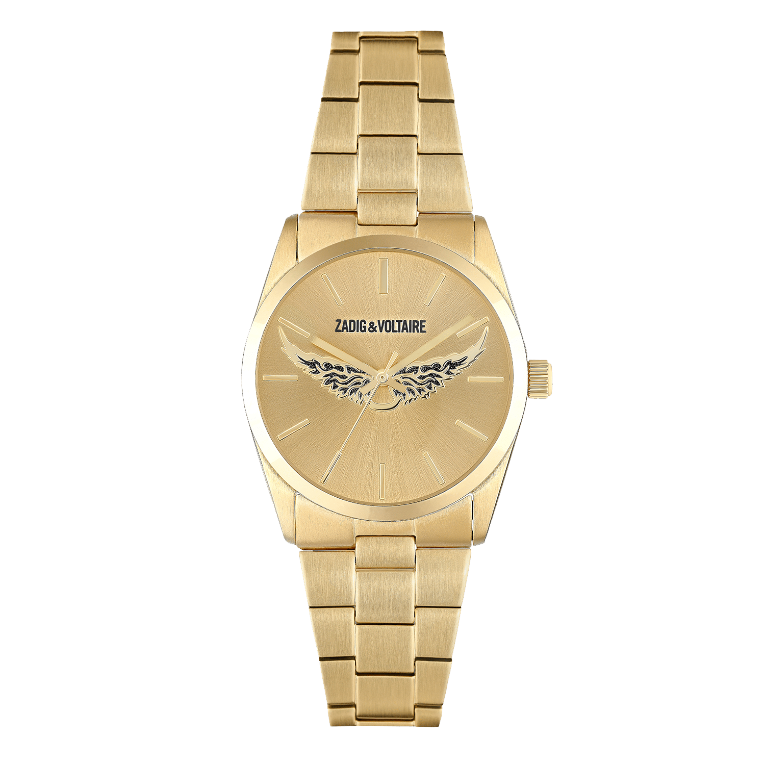 Armbanduhr aus Edelstahl ZADIG&VOLTAIRE Golden
