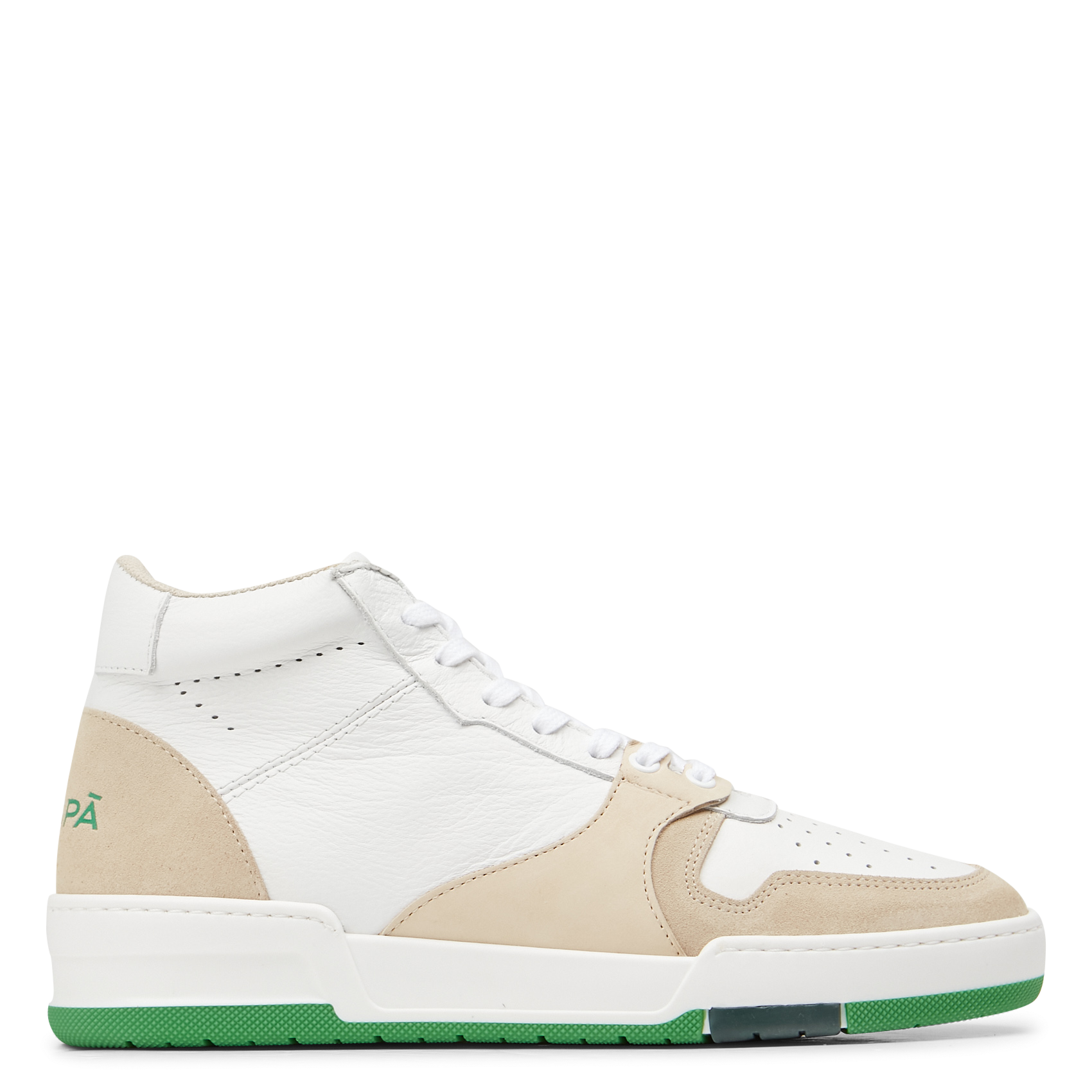 Baskets montantes en cuir ZESPA Beige