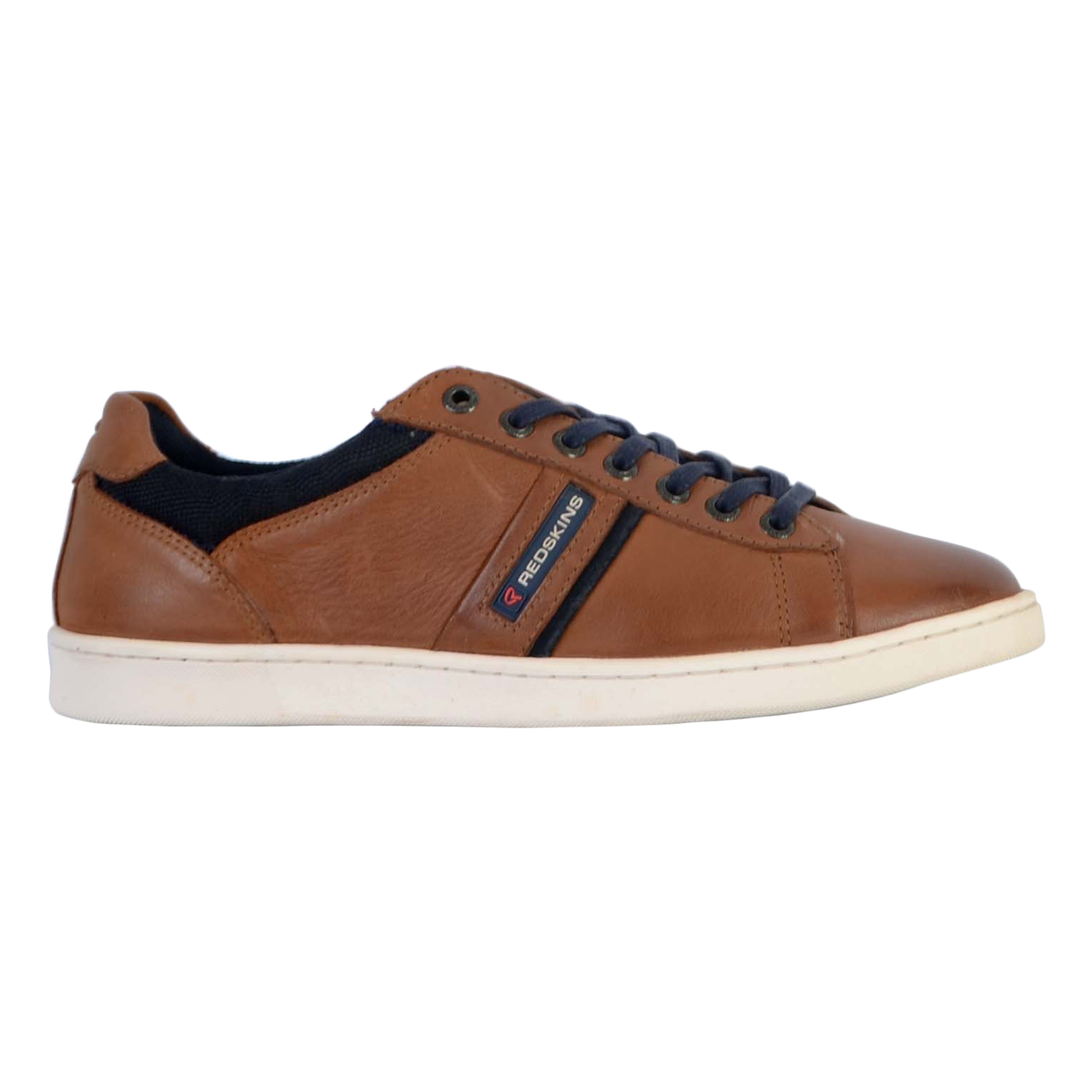 Diplomat leather sneakers REDSKINS Brown