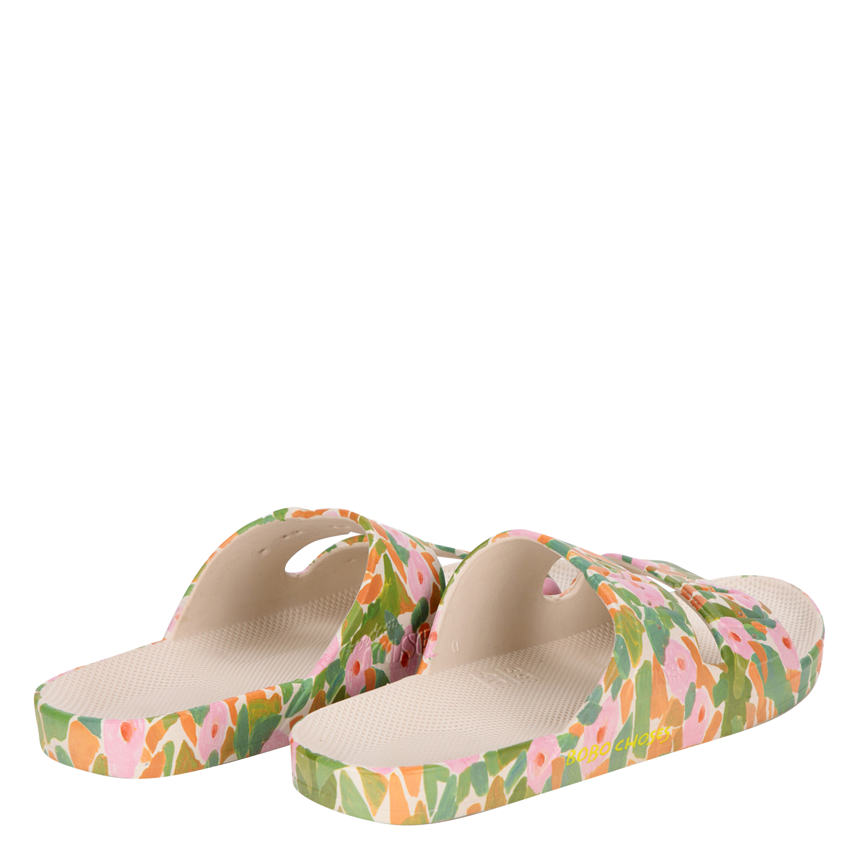 Flat sandals with floral pattern BOBO CHOSES Multicolored