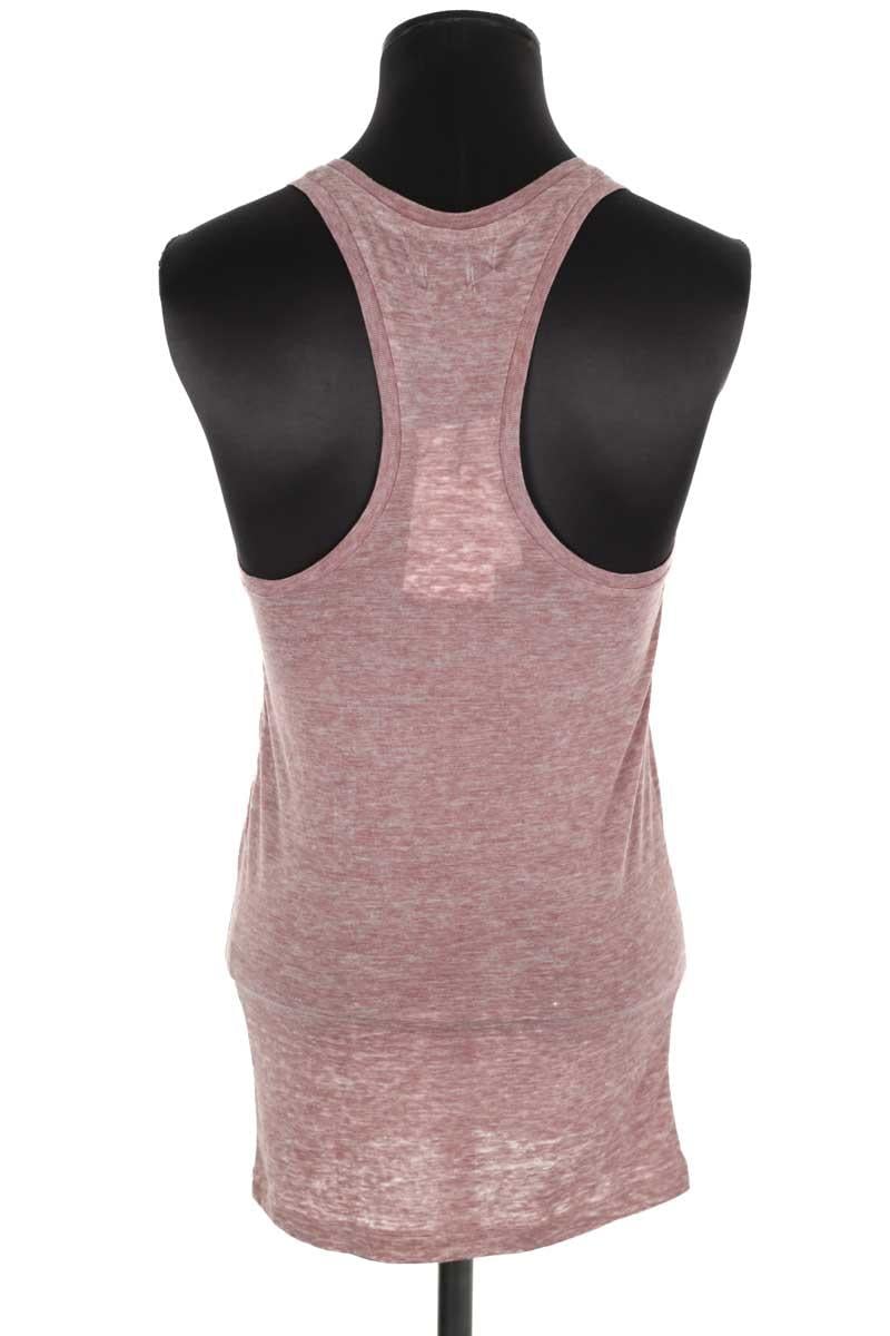 Sleeveless cotton top ISABEL MARANT - Seconde Main Brown