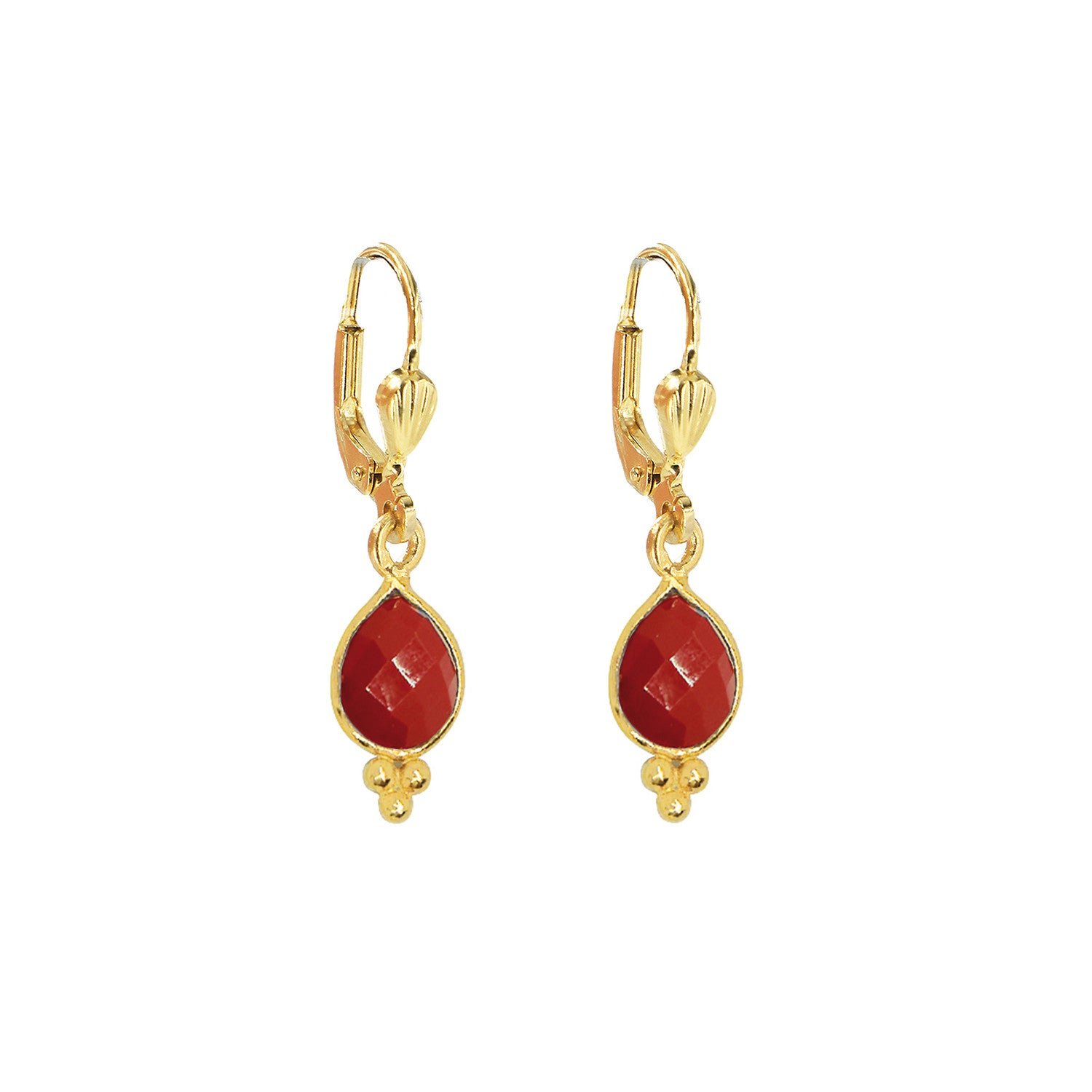 Earrings THALIA Rouge