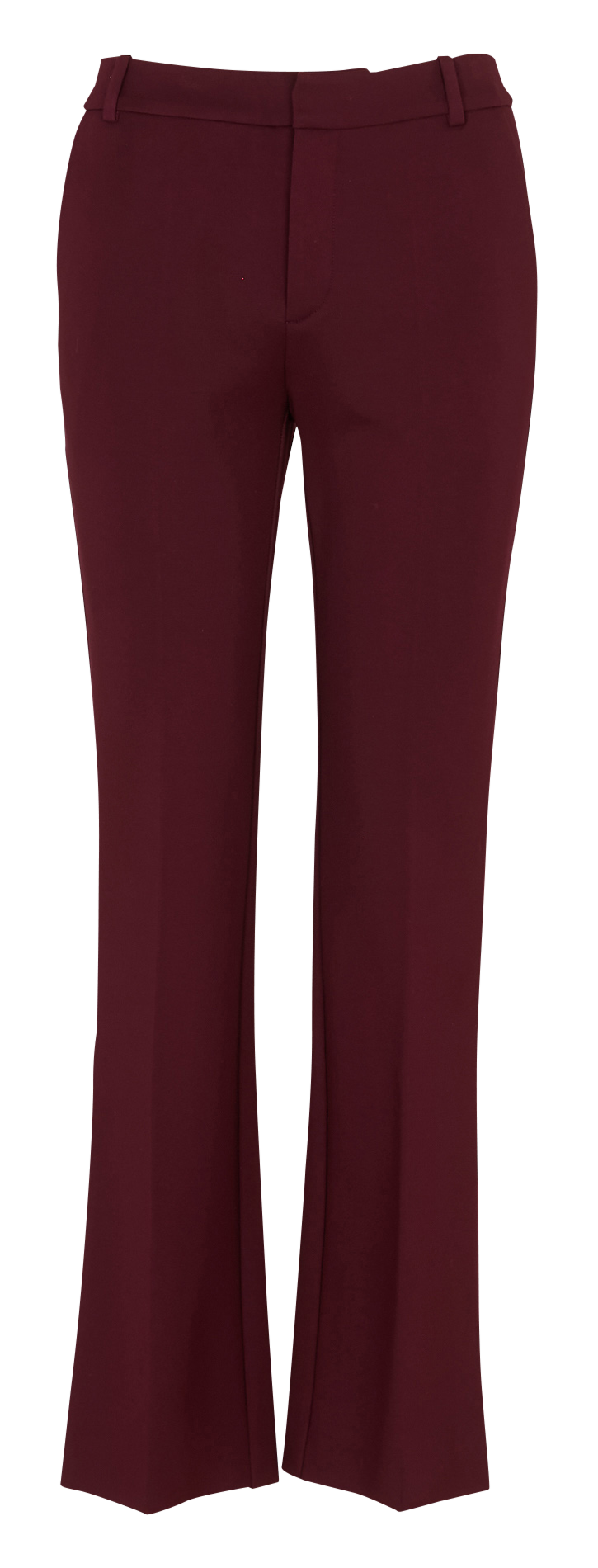 High-rise straight-leg tailored pants IKKS Purple