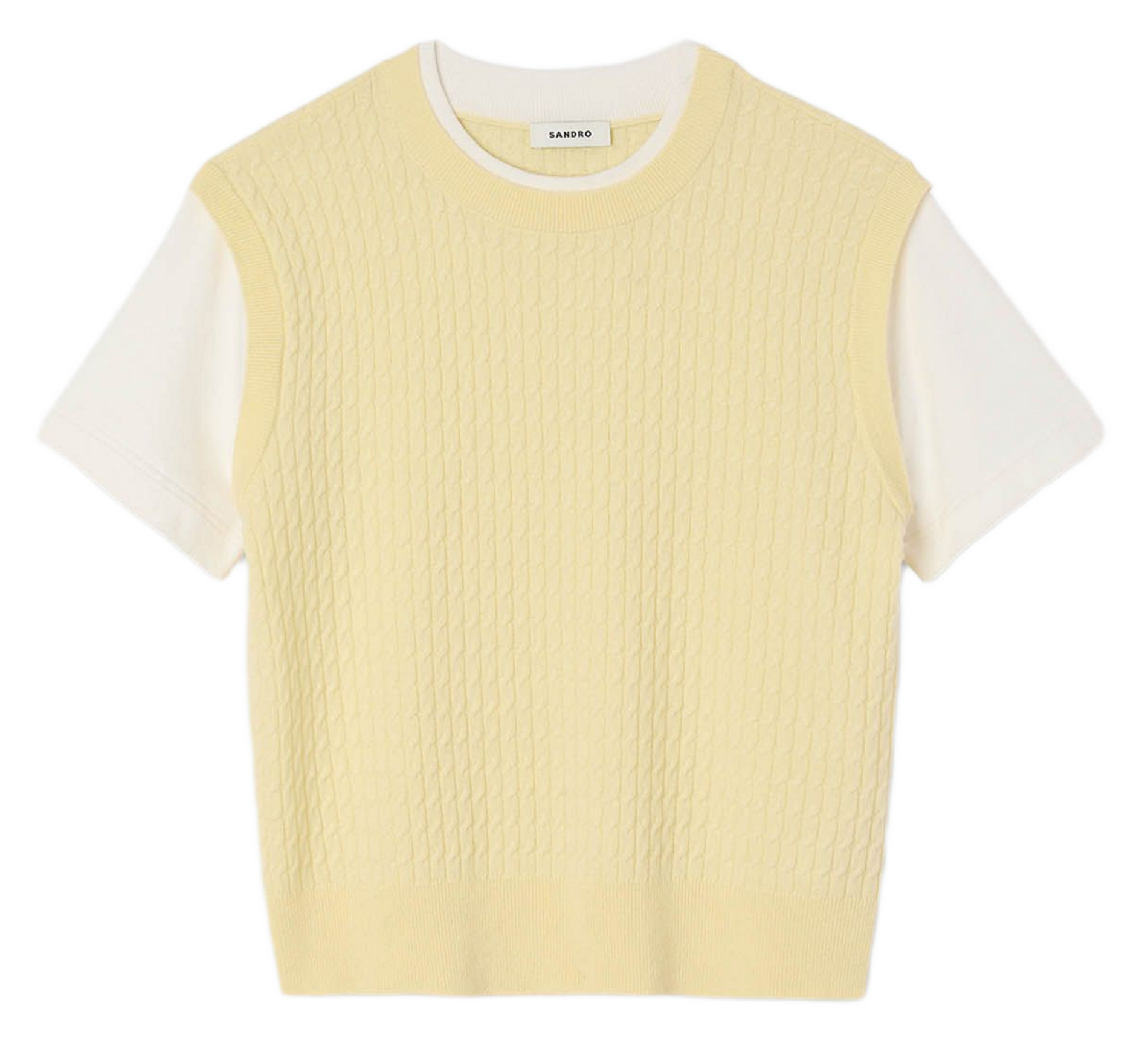Alpaca wool sweater Yellow