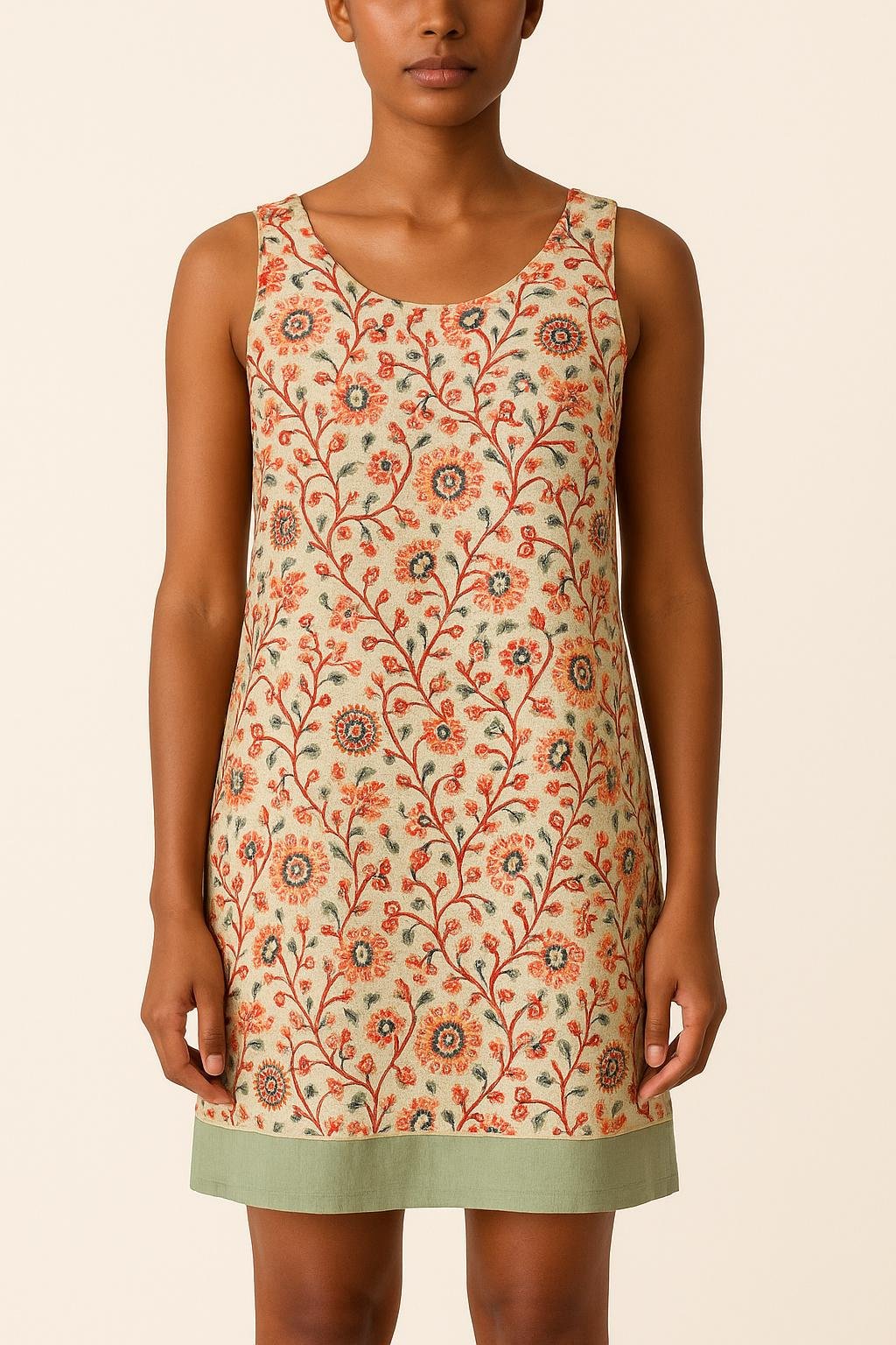 Midi dress COMPTOIR DES COTONNIERS - Seconde main Multicolored