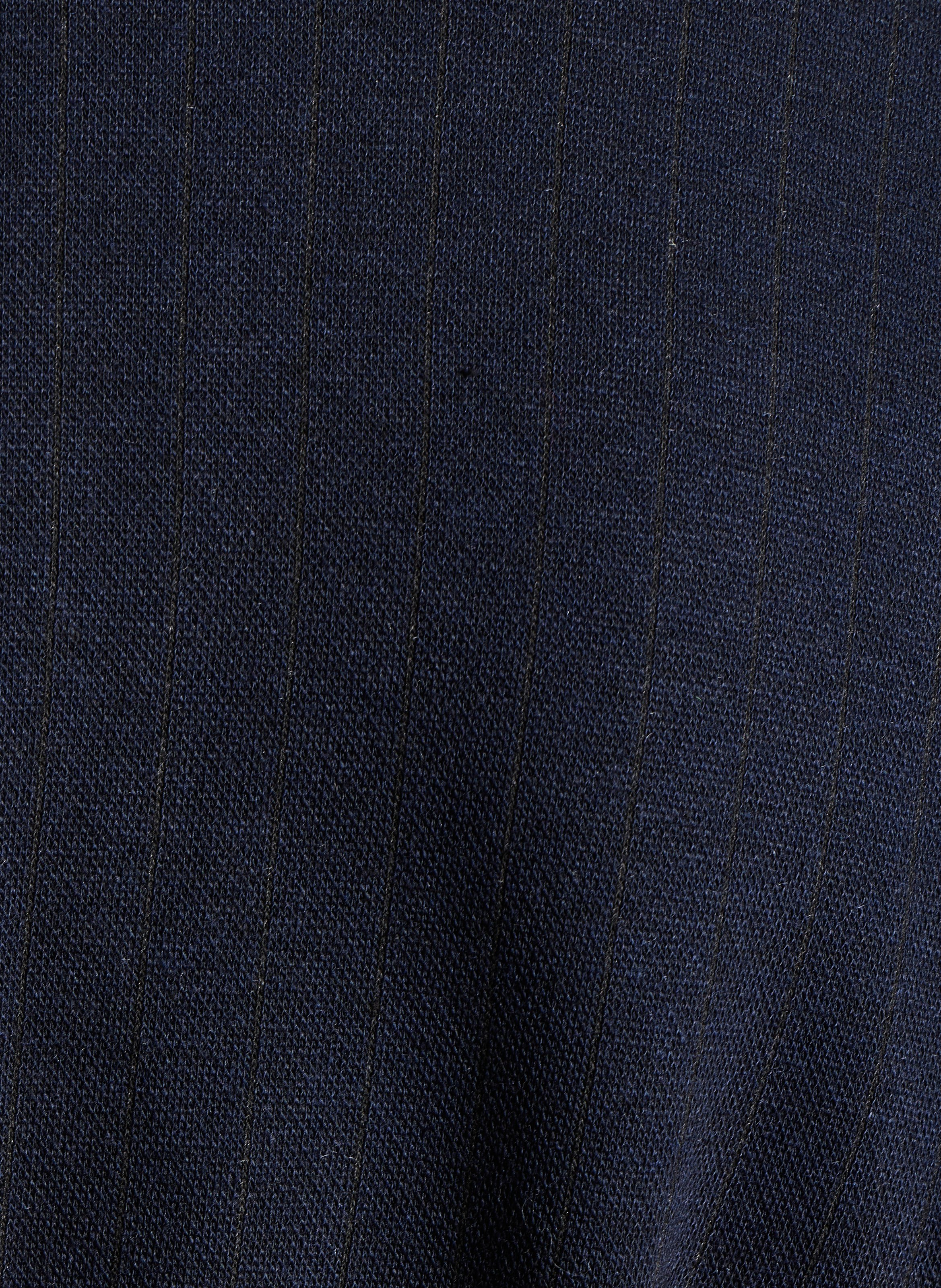 Shawl collar striped jacket LA FEE MARABOUTEE Blue