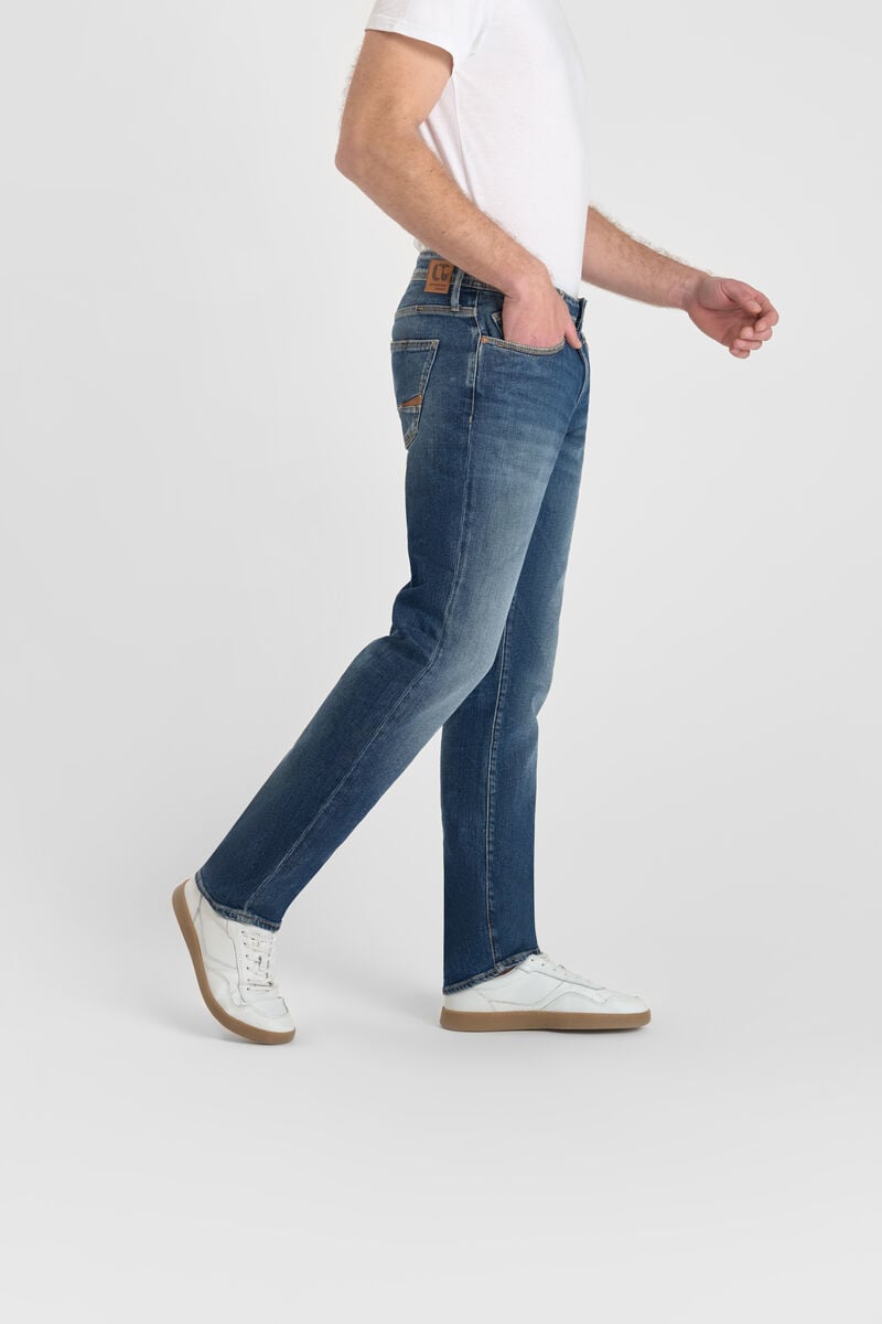 Straight leg jeans, length 34 LE TEMPS DES CERISES Blue