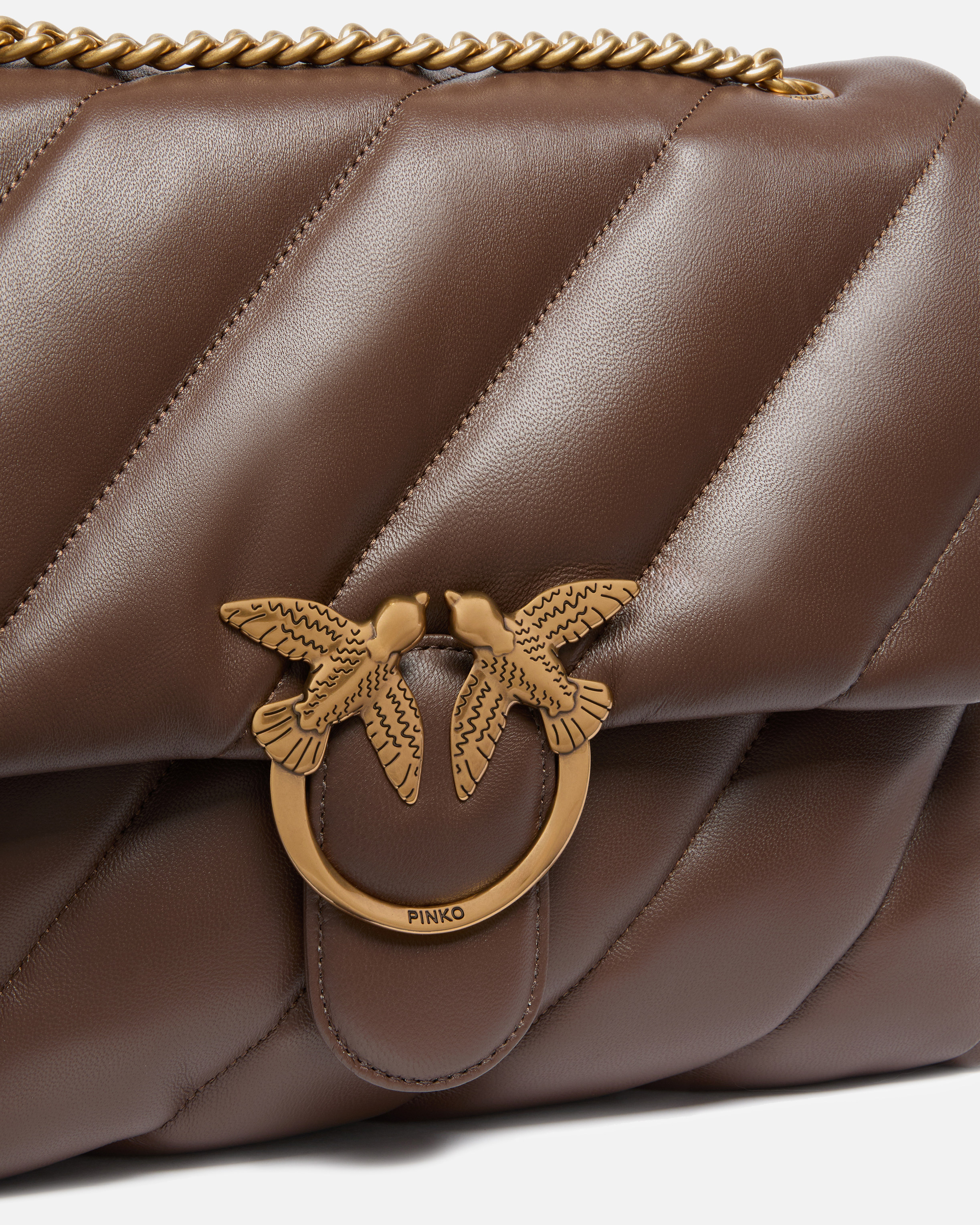 Big Love Bag Puff Maxi Quilt PINKO Multicolored