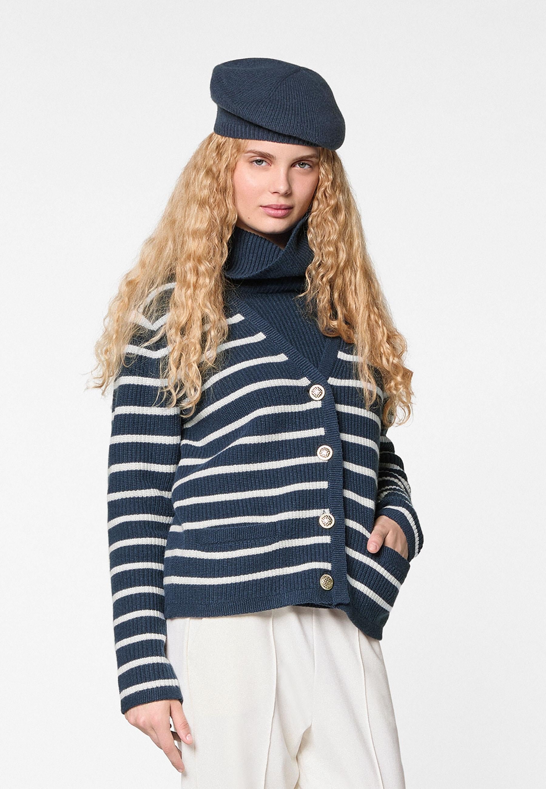 Striped wool vest RODIER Blue