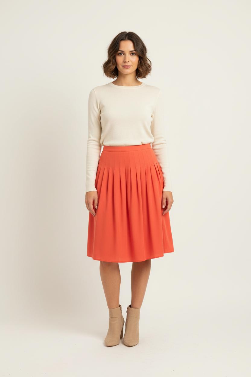 Short & midi skirt COMPTOIR DES COTONNIERS - Seconde main Orange
