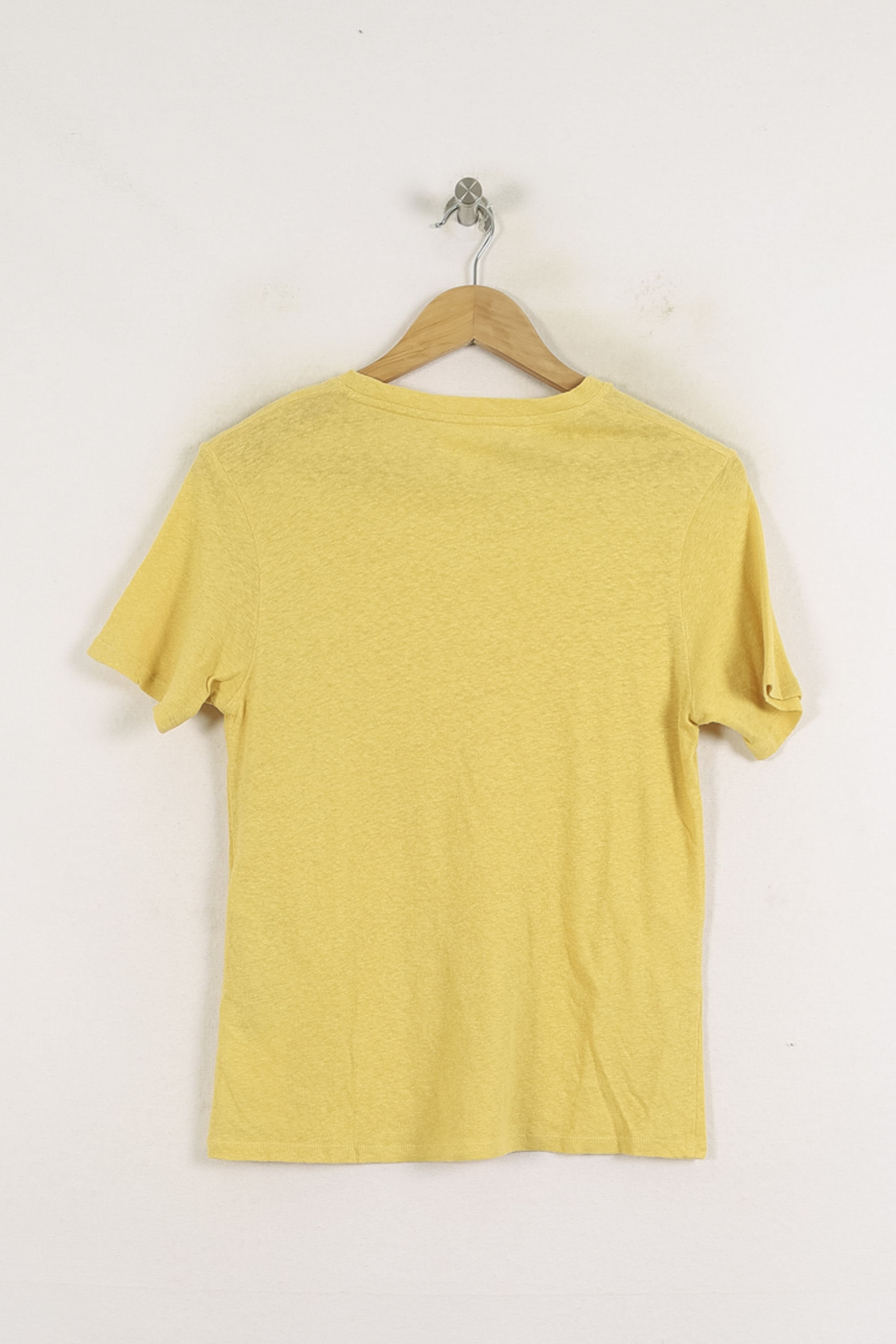 Tommy Badge T-shirt SEZANE - Seconde main Yellow