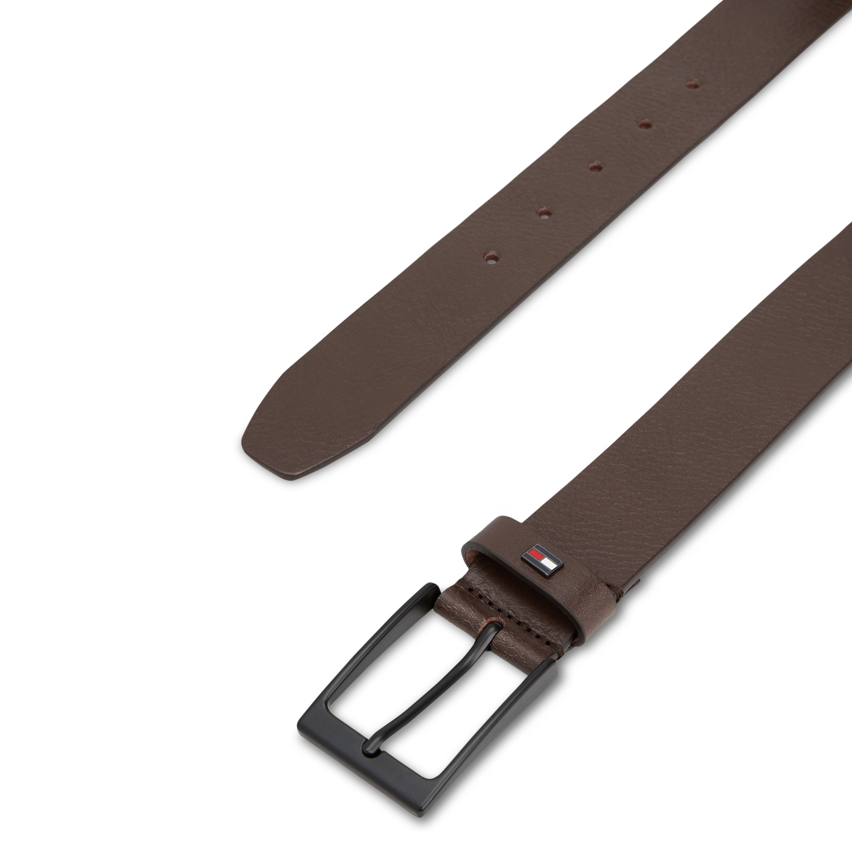 - Buckle closure. - Width: 3 cm.  TOMMY HILFIGER Brown