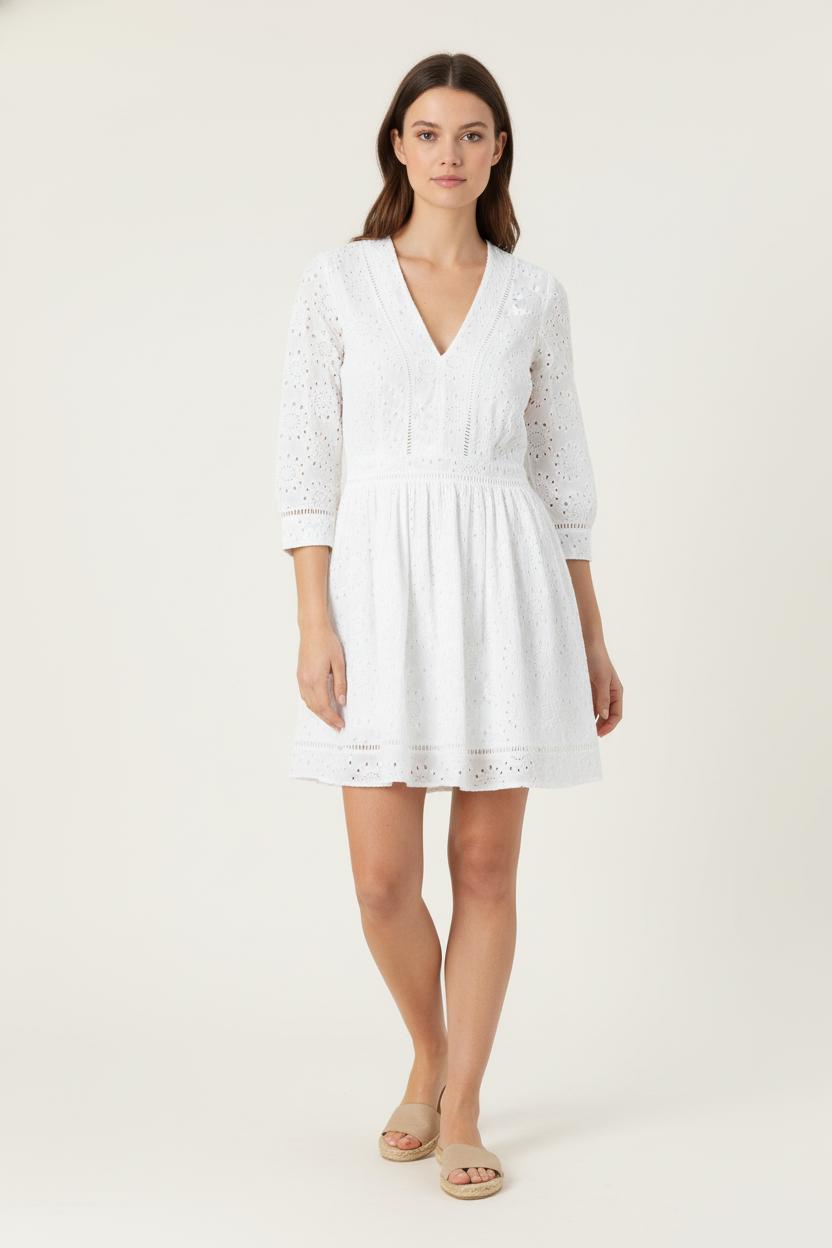 Short & Midi Dress MARIE SIXTINE - SECONDE MAIN White