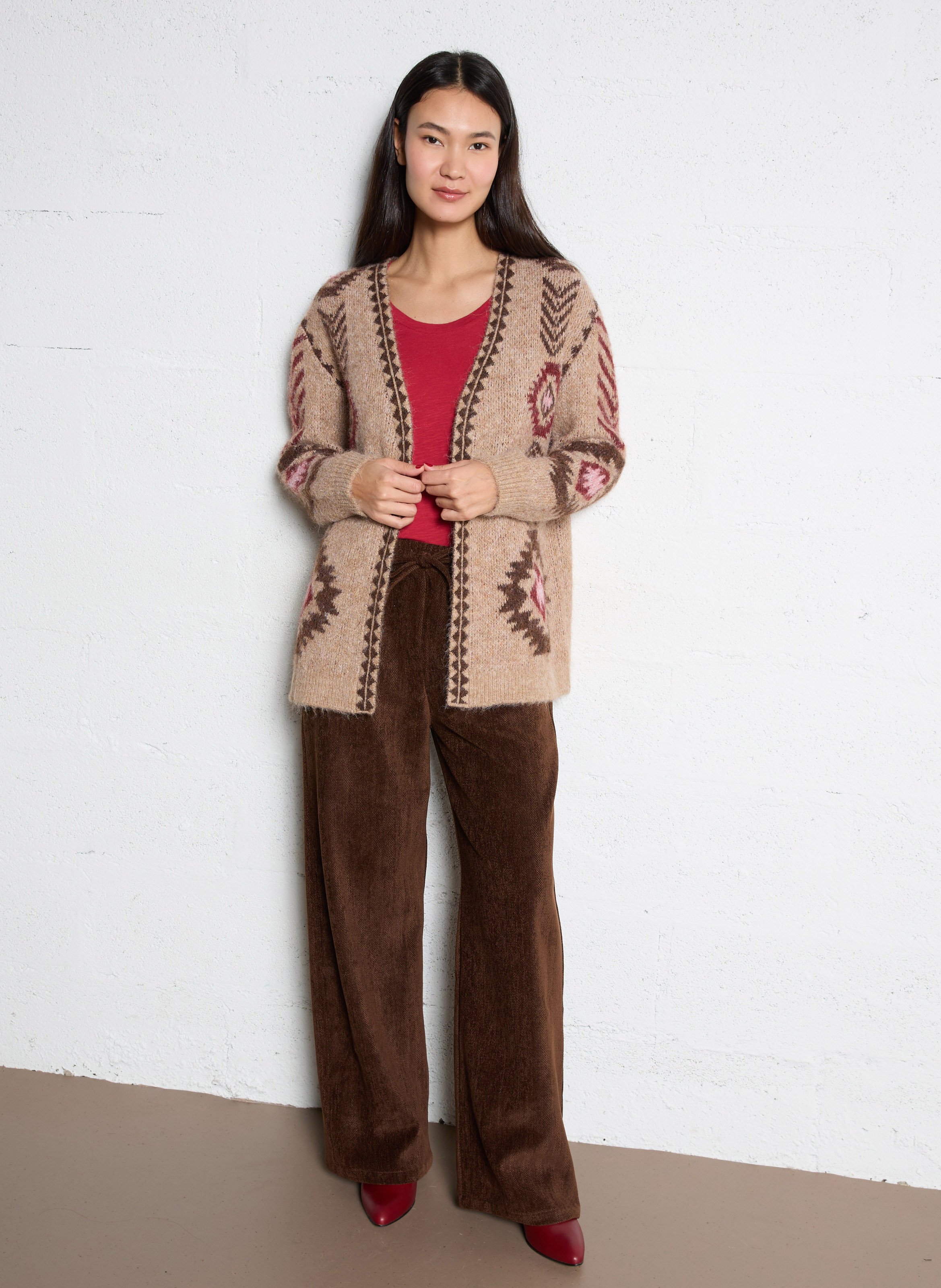 Bottines en cuir ANONYMOUS COPENHAGEN Rouge