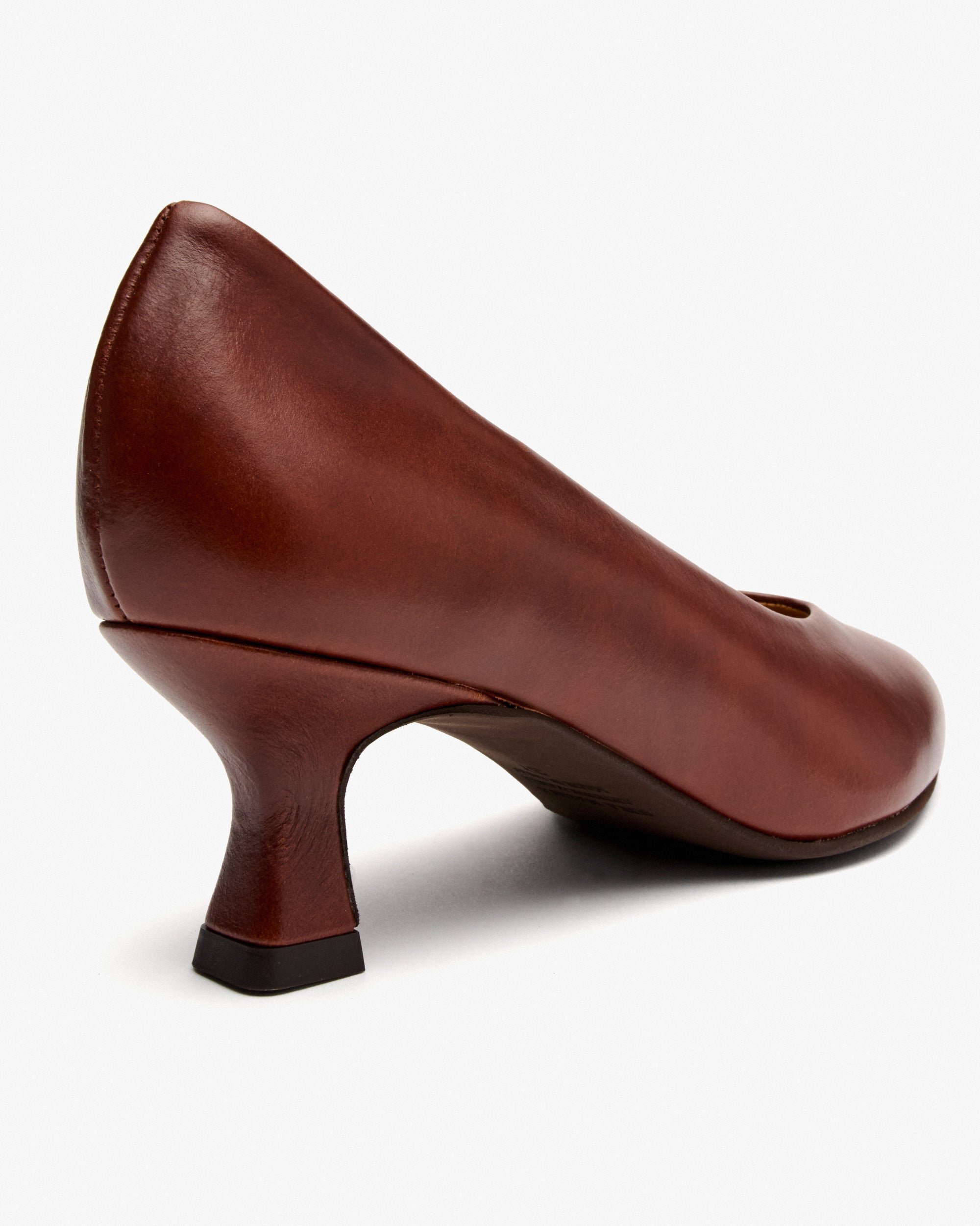 Brown leather pumps PEDRO MIRALLES Brown
