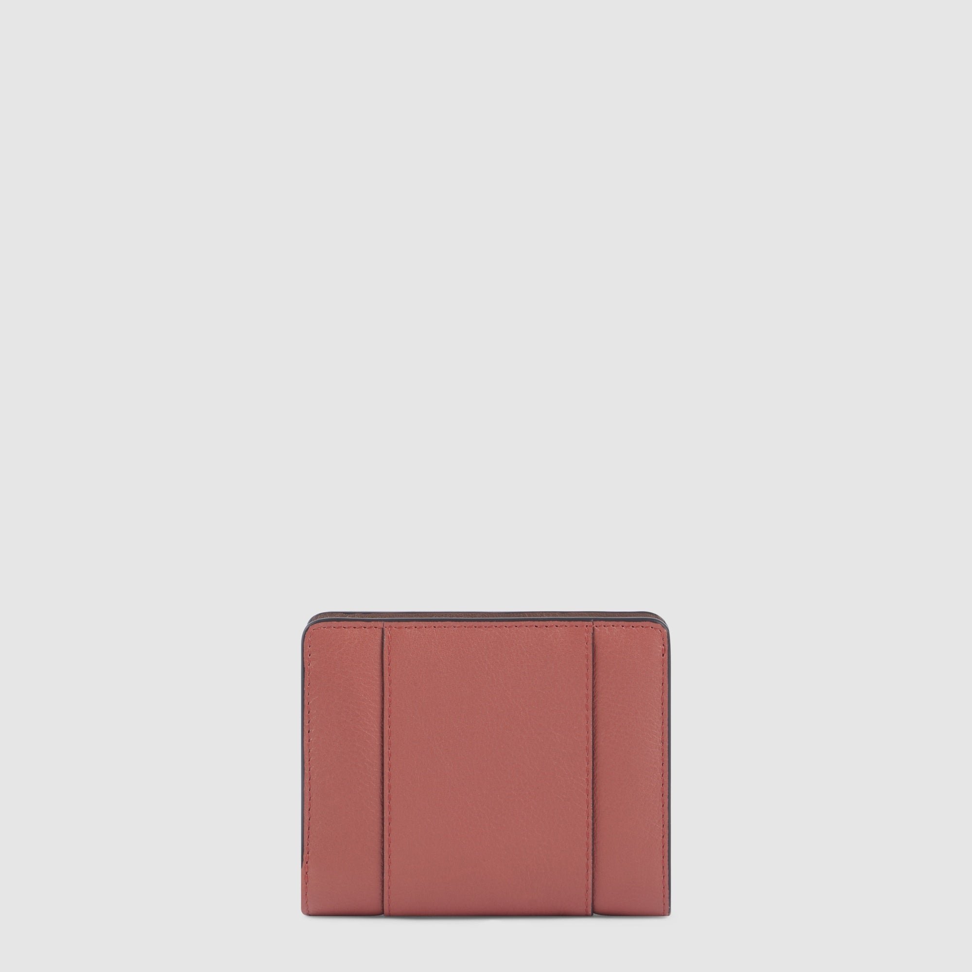 Petite taille, portefeuille pour femmes à deux volets Orange