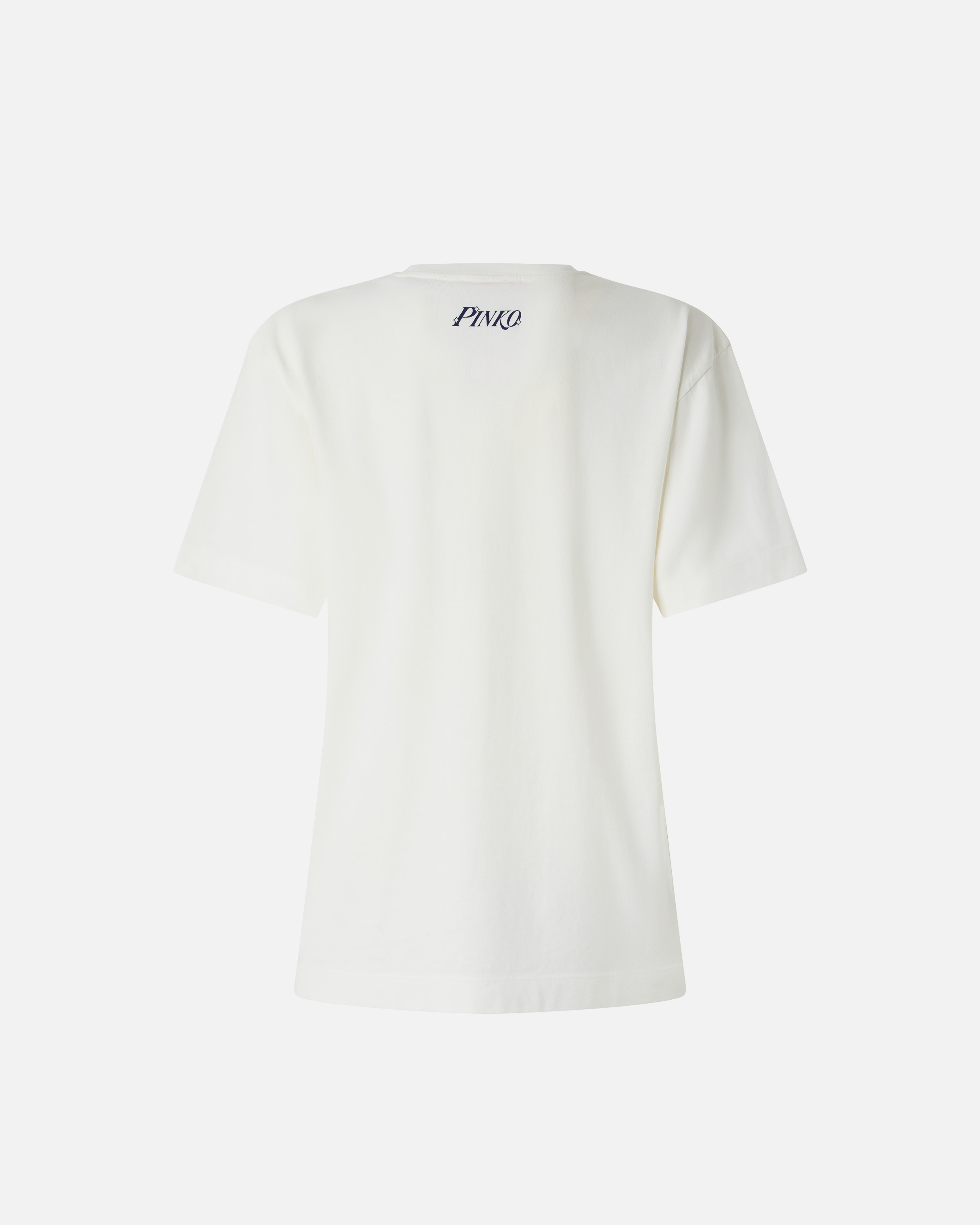 T-shirt avec sirène pinko colada PINKO Blanc