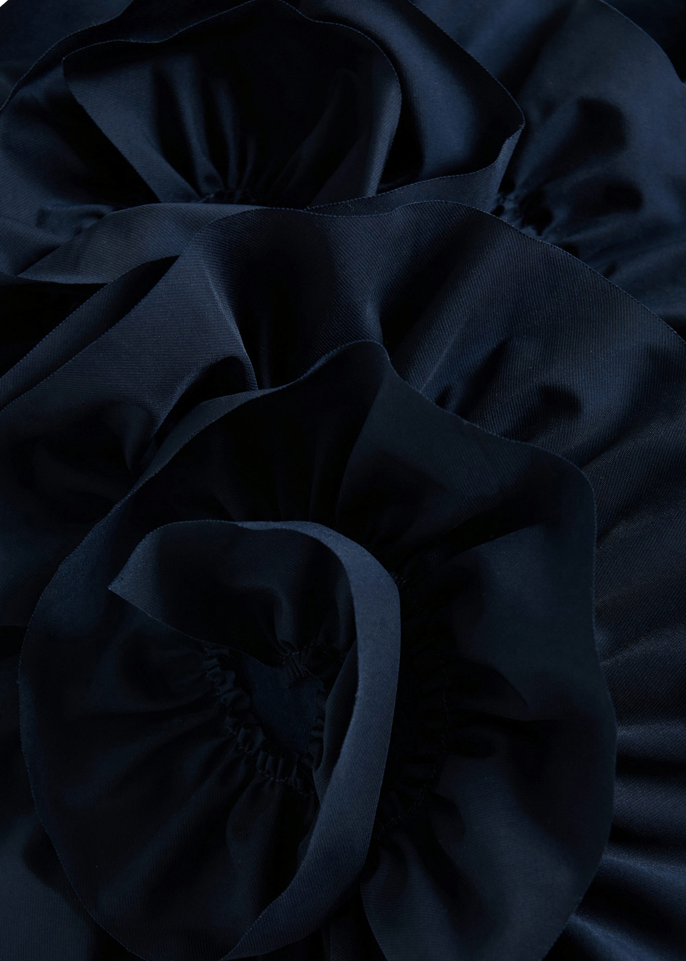 Top de mangas cortas con volantes ESSENTIEL ANTWERP Azul