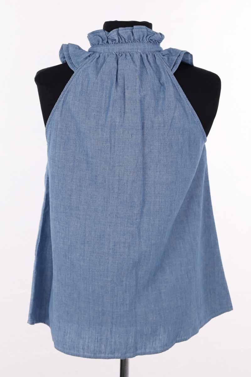 Top sans manche SEZANE - Seconde main Bleu