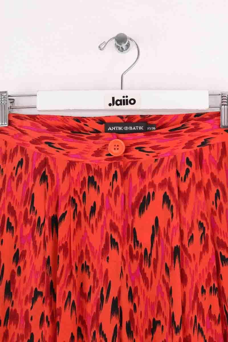 Straight-leg pants ANTIK BATIK - Seconde Main Orange