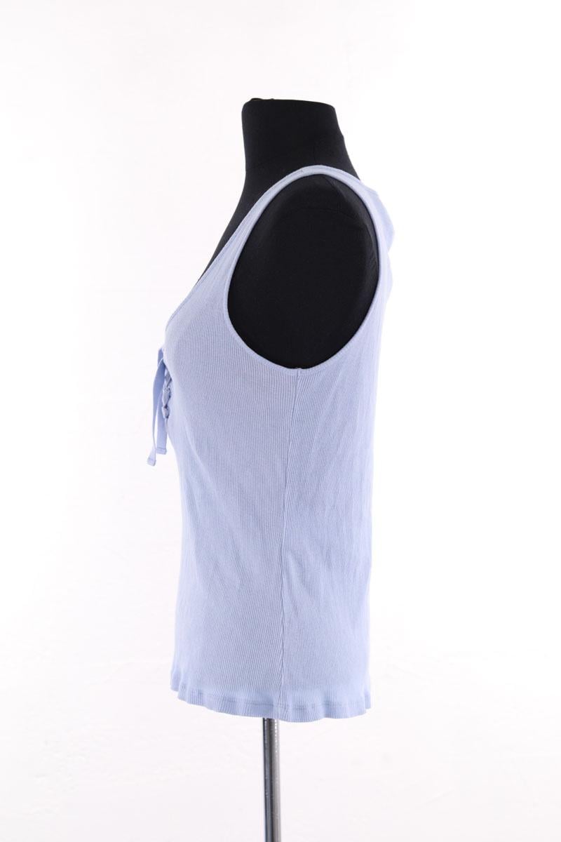 Azawood sleeveless top SEZANE - Seconde main Blue