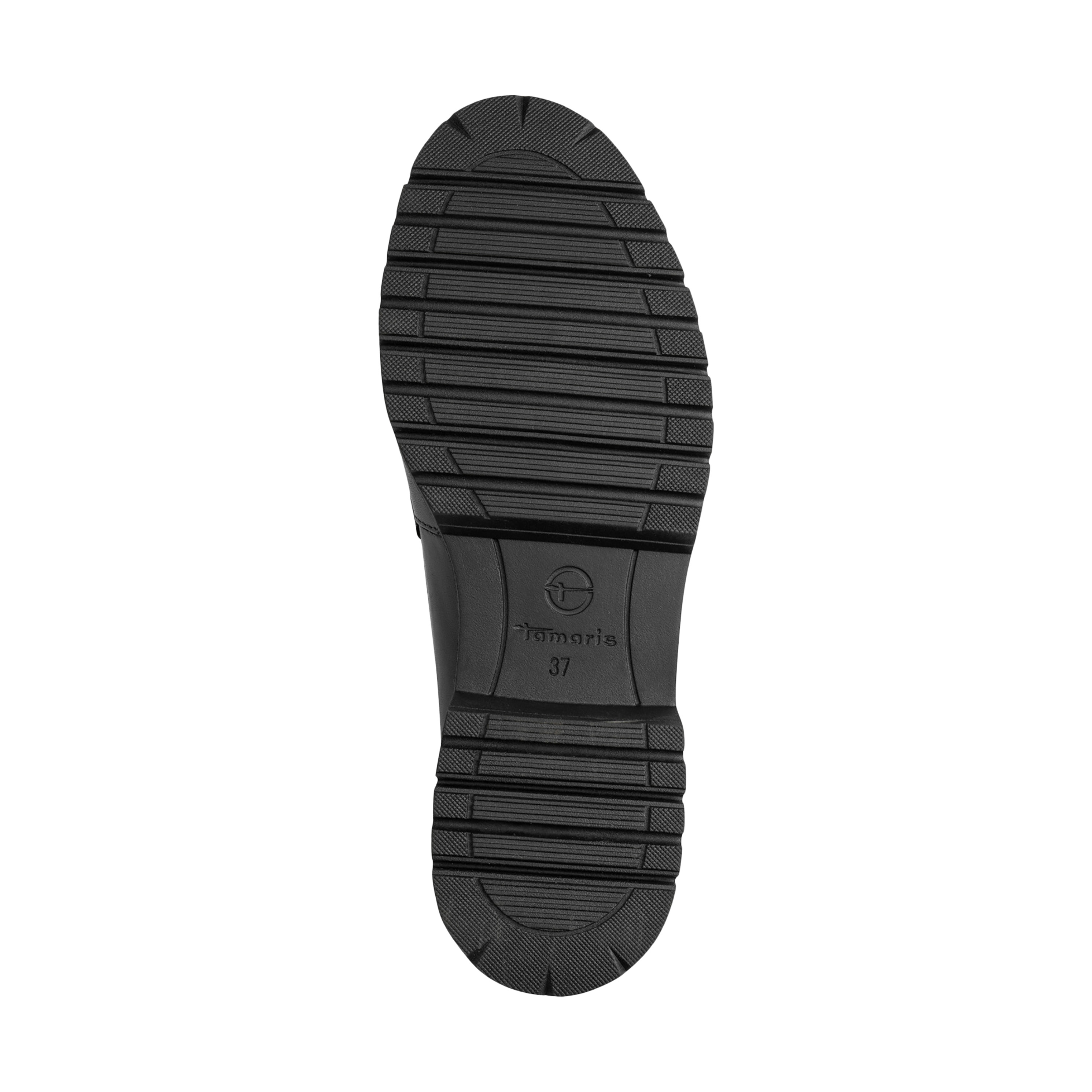 Mocassin cuir TAMARIS Noir