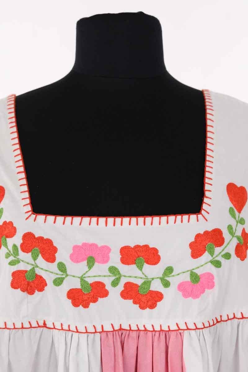 Embroidered dress Manoush - Seconde Main Multicolored