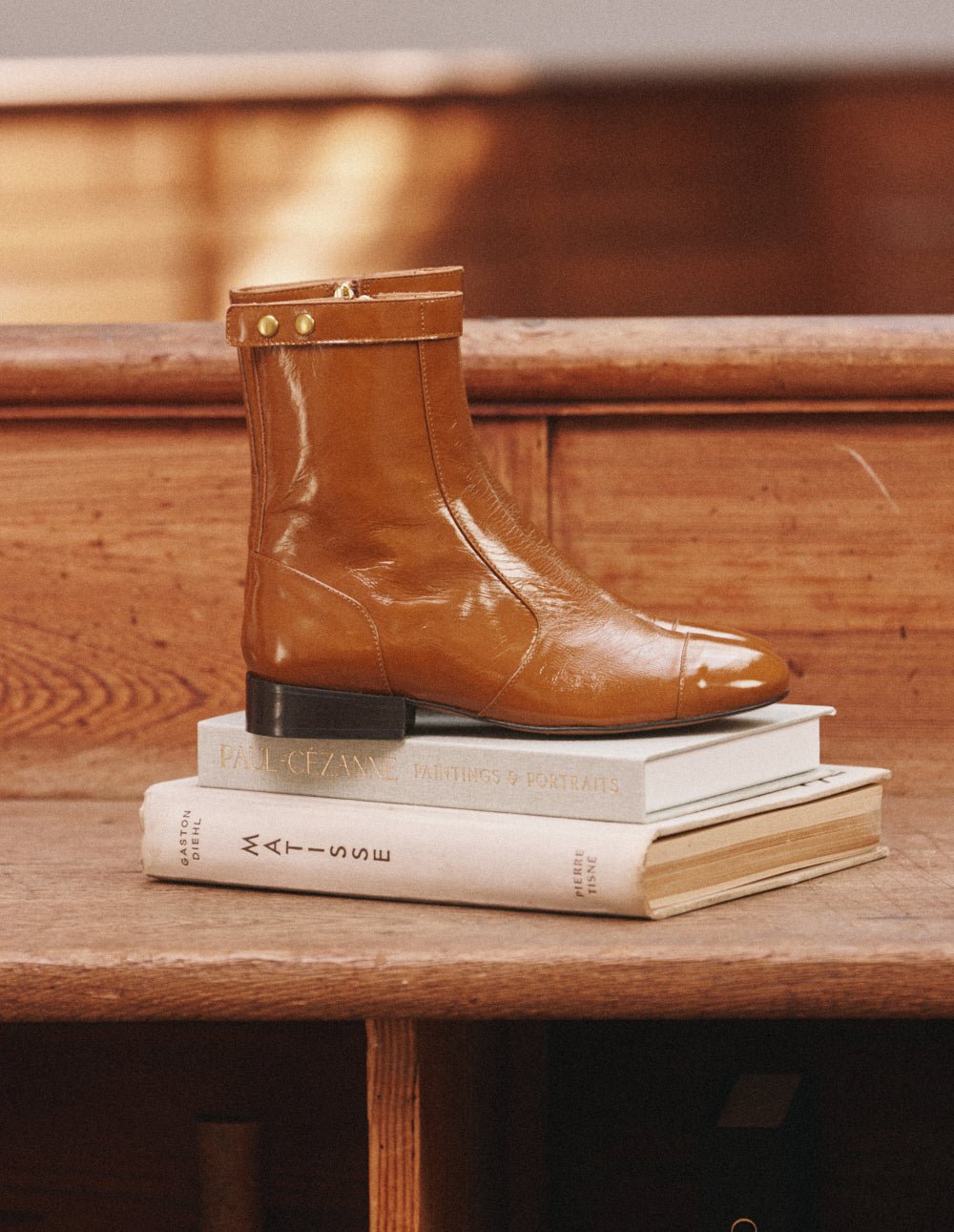 Bottines ODAJE Marron