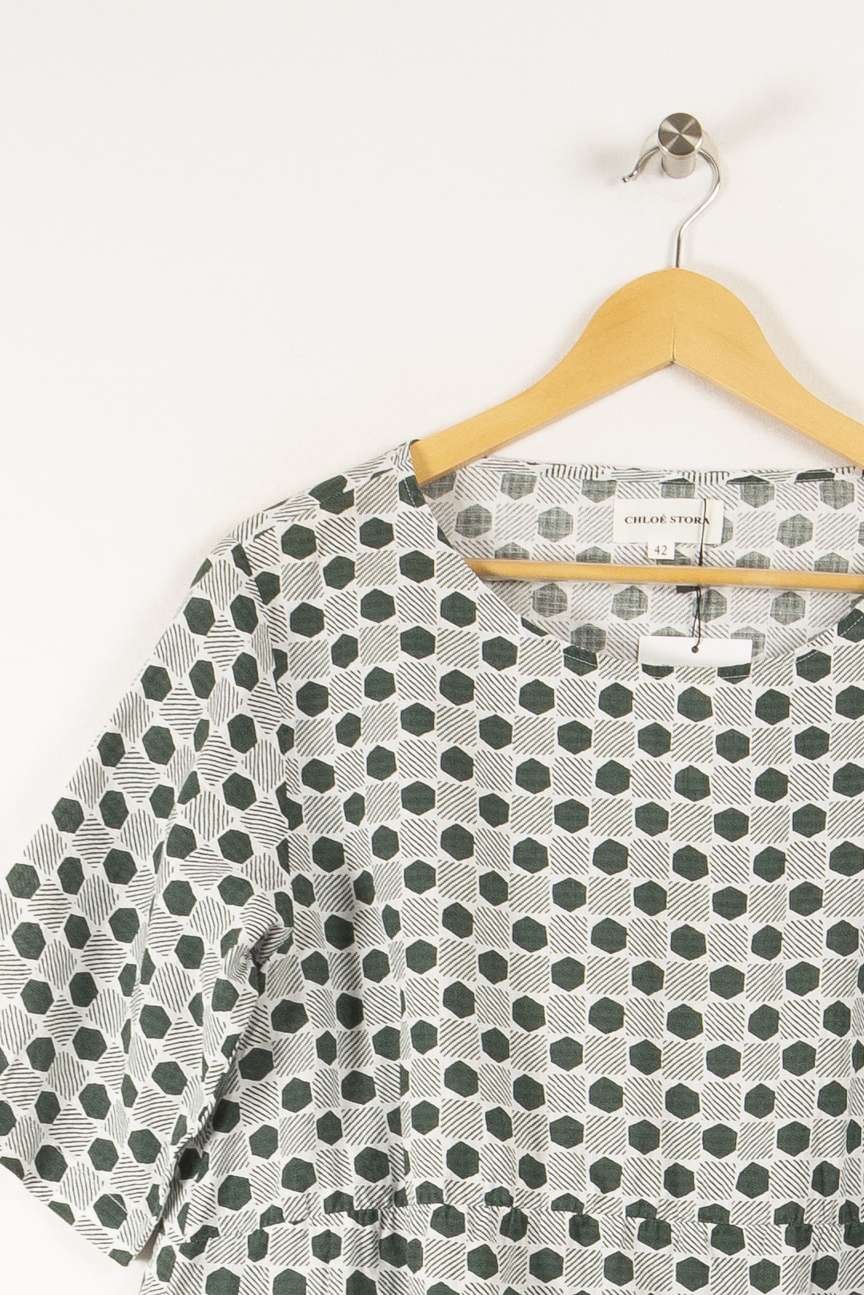Shirt CHLOE STORA - SECONDE MAIN Green