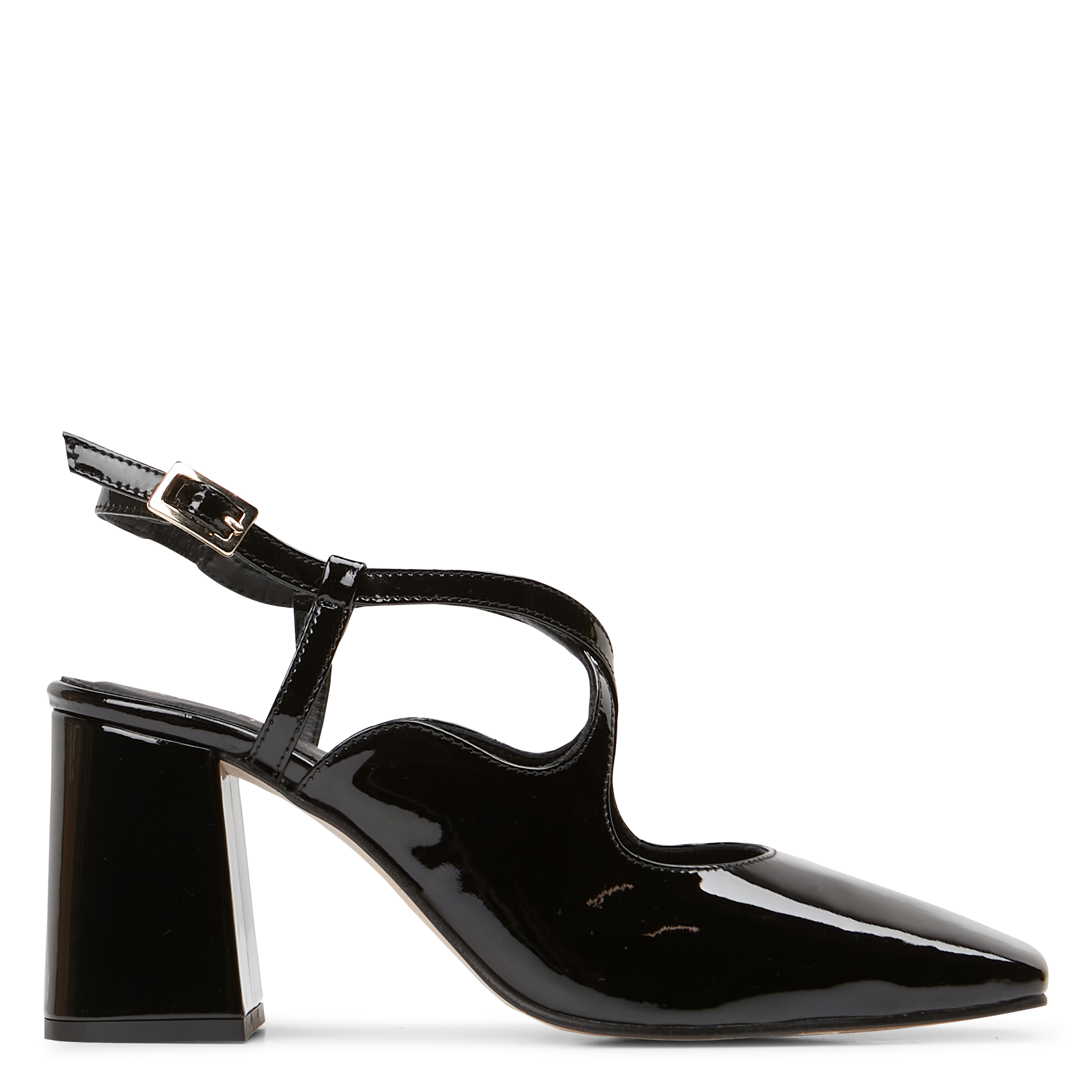 Lakleren sandalen ALOHAS Zwart